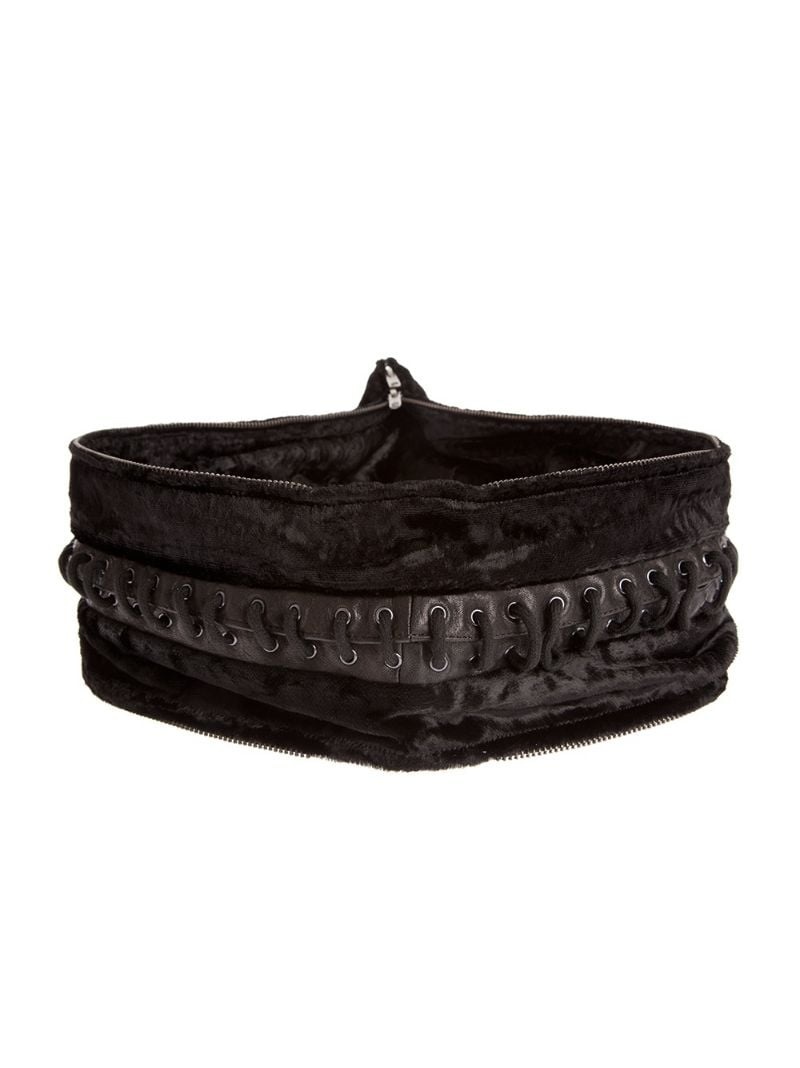 lace detail belt - 1