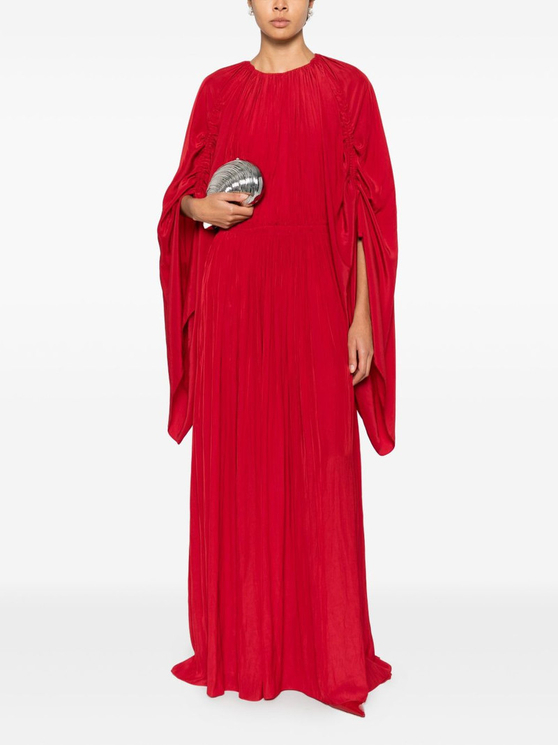 Lanvin gathered maxi dress outlook