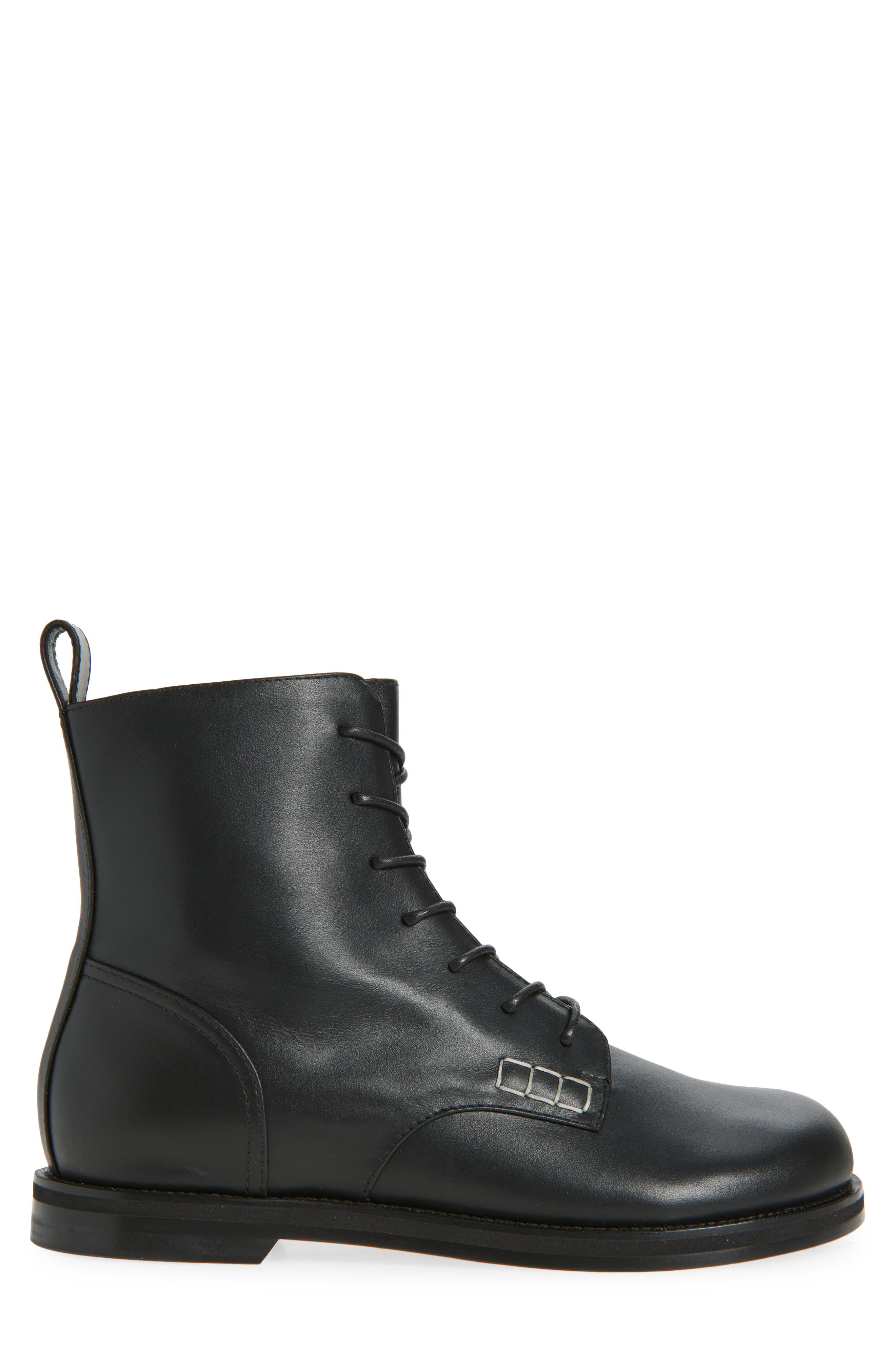 JW Anderson Loafer Lace-Up Boot in Black 999 at Nordstrom - 3