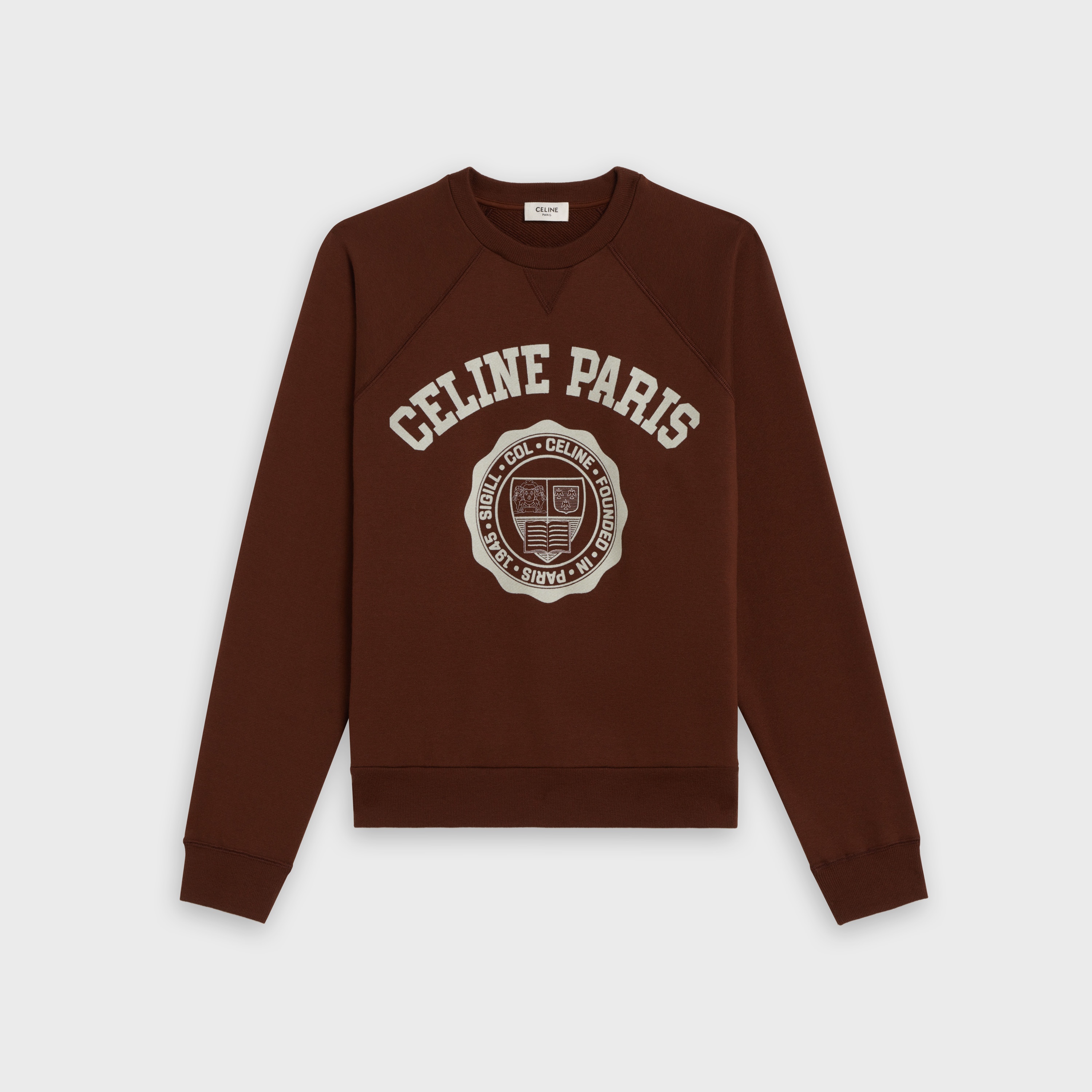 CELINE SWEATER IN FLOCKED CASHMERE - 1