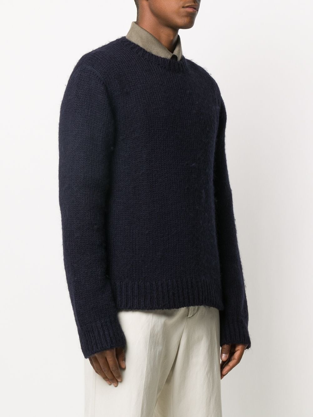 ribbed-knit jumper - 3