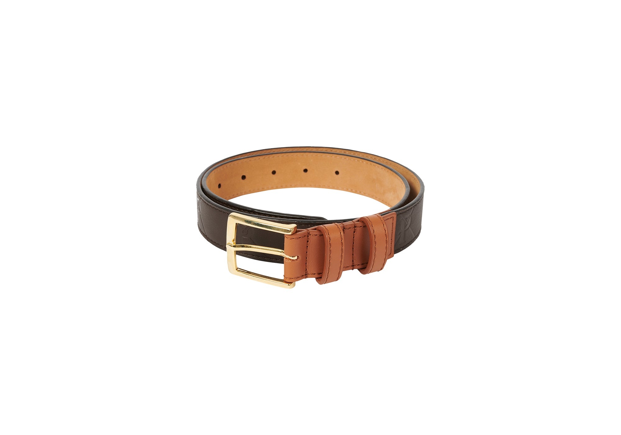 PAL-M-GRAM LEATHER BELT BROWN - 1