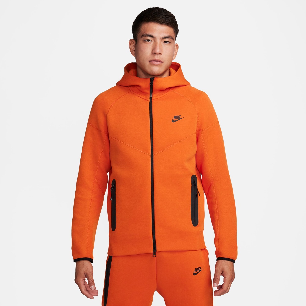 Nike Mens Nike Tech Fleece Full-Zip Hoodie - 1