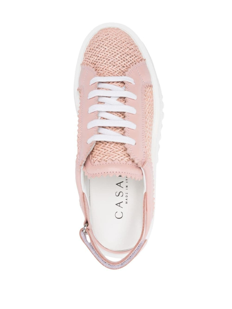Hanoi slingback leather sneakers 4