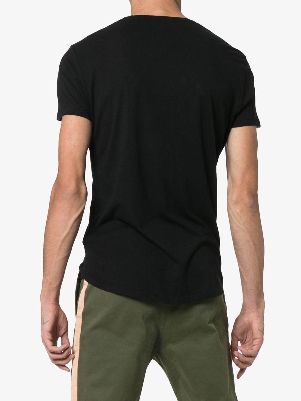 short sleeved cotton t-shirt - 4