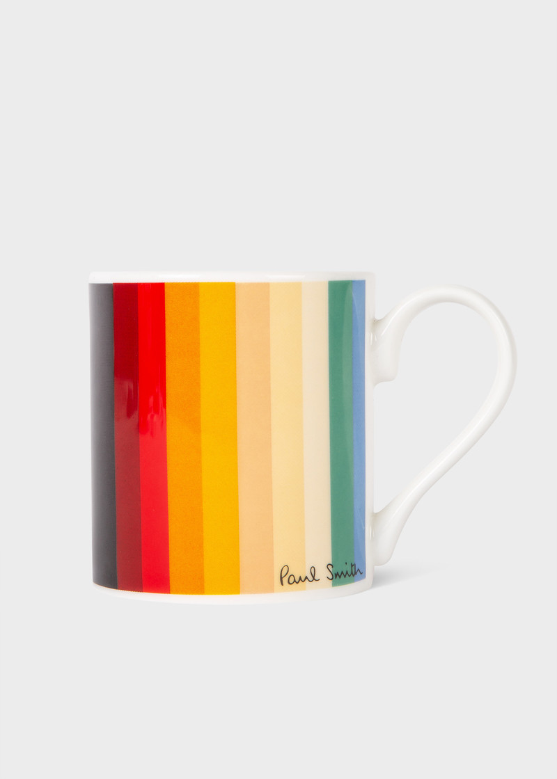 Bold Stripe Bone China Mug 1