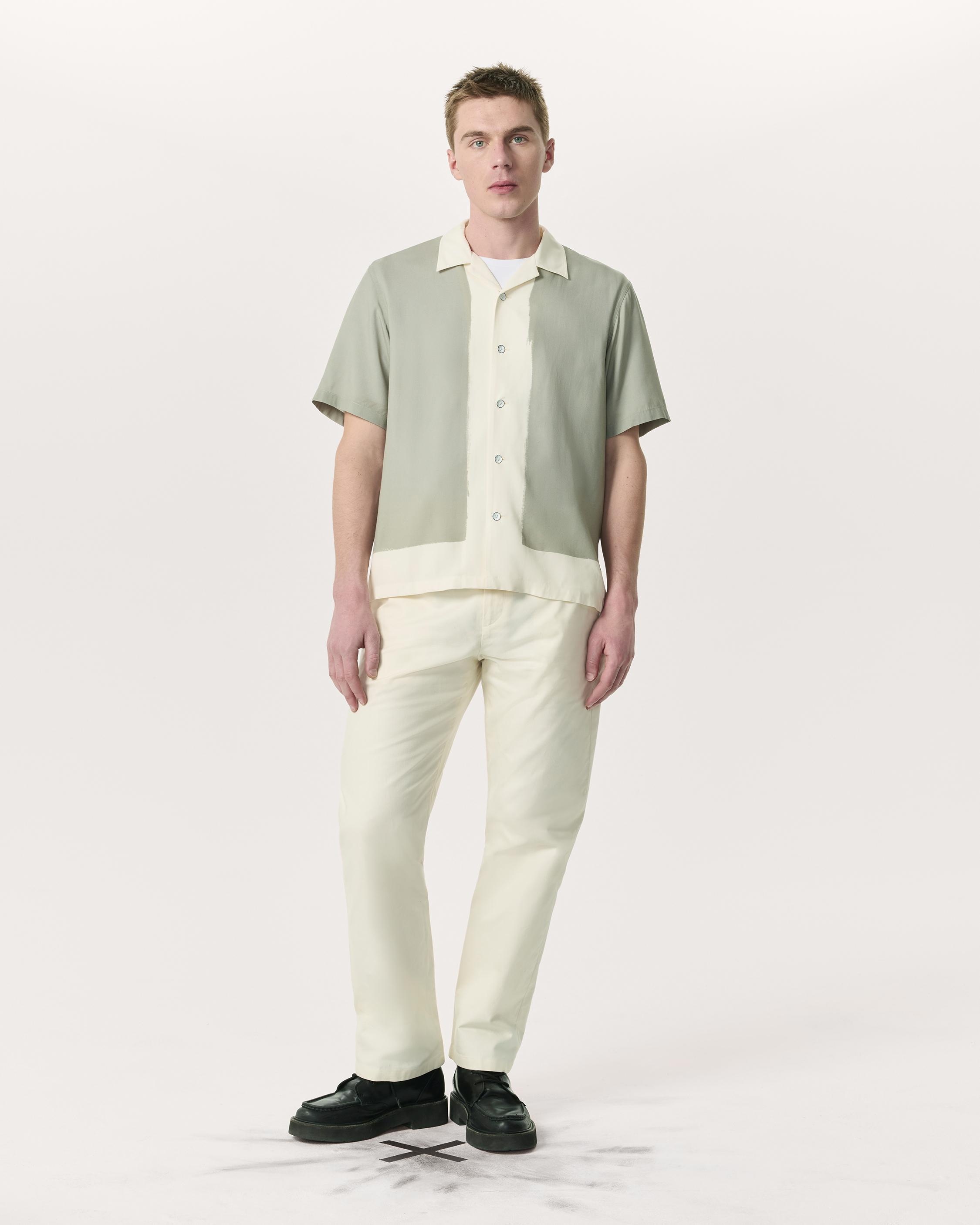 Avery Relaxed Fit Painterly Print Woven Shirt - 4
