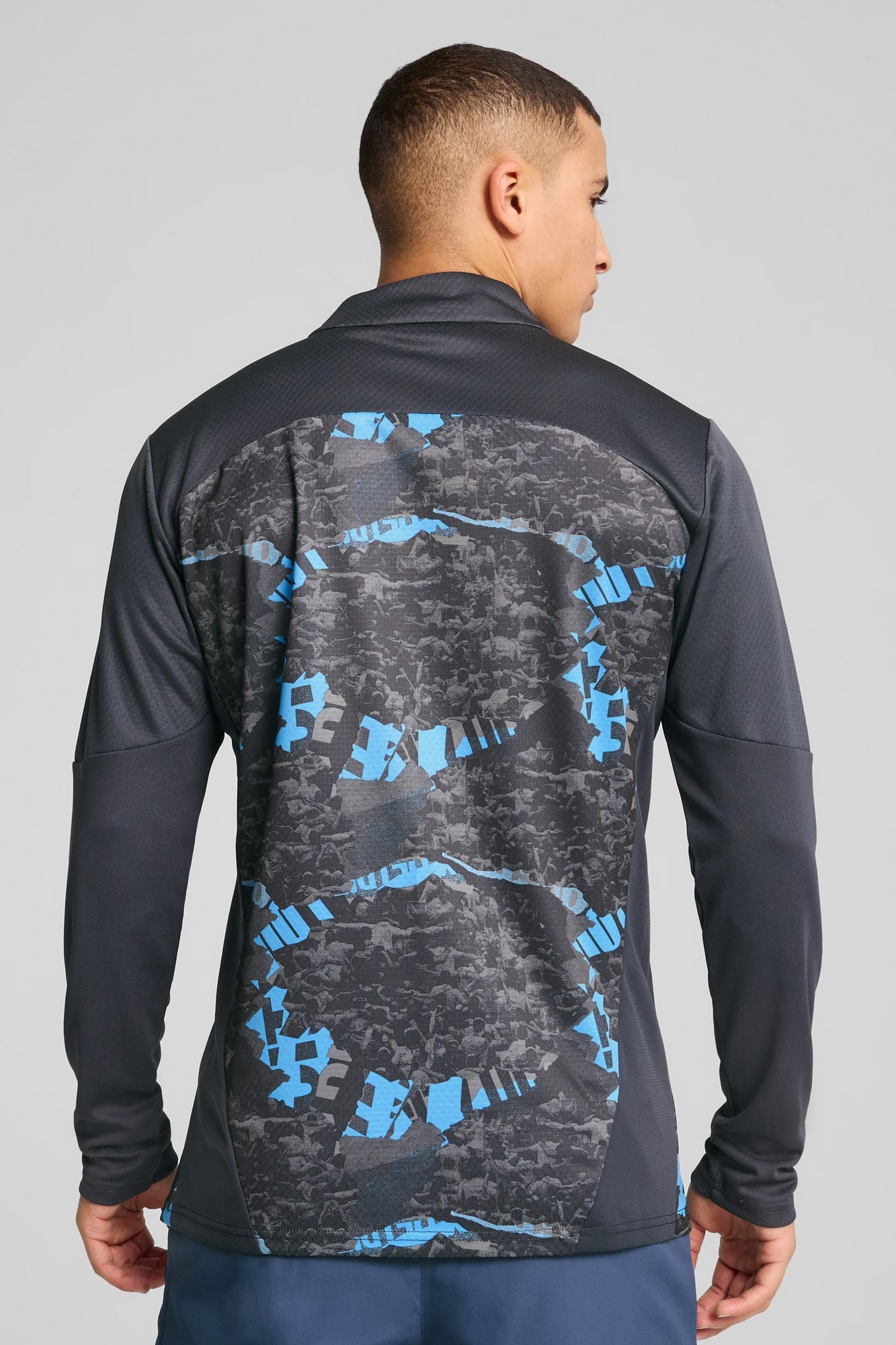 Manchester City Pre-Match Men's Quarter-Zip Top - 6