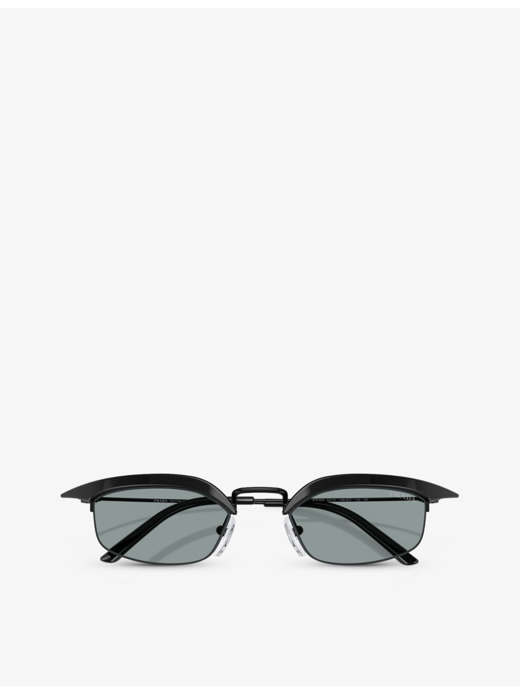 PR B50S Rectangle-Frame Metal Sunglasses - 5