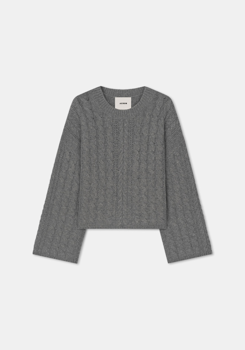 JIL Cable-knit merino sweater 1