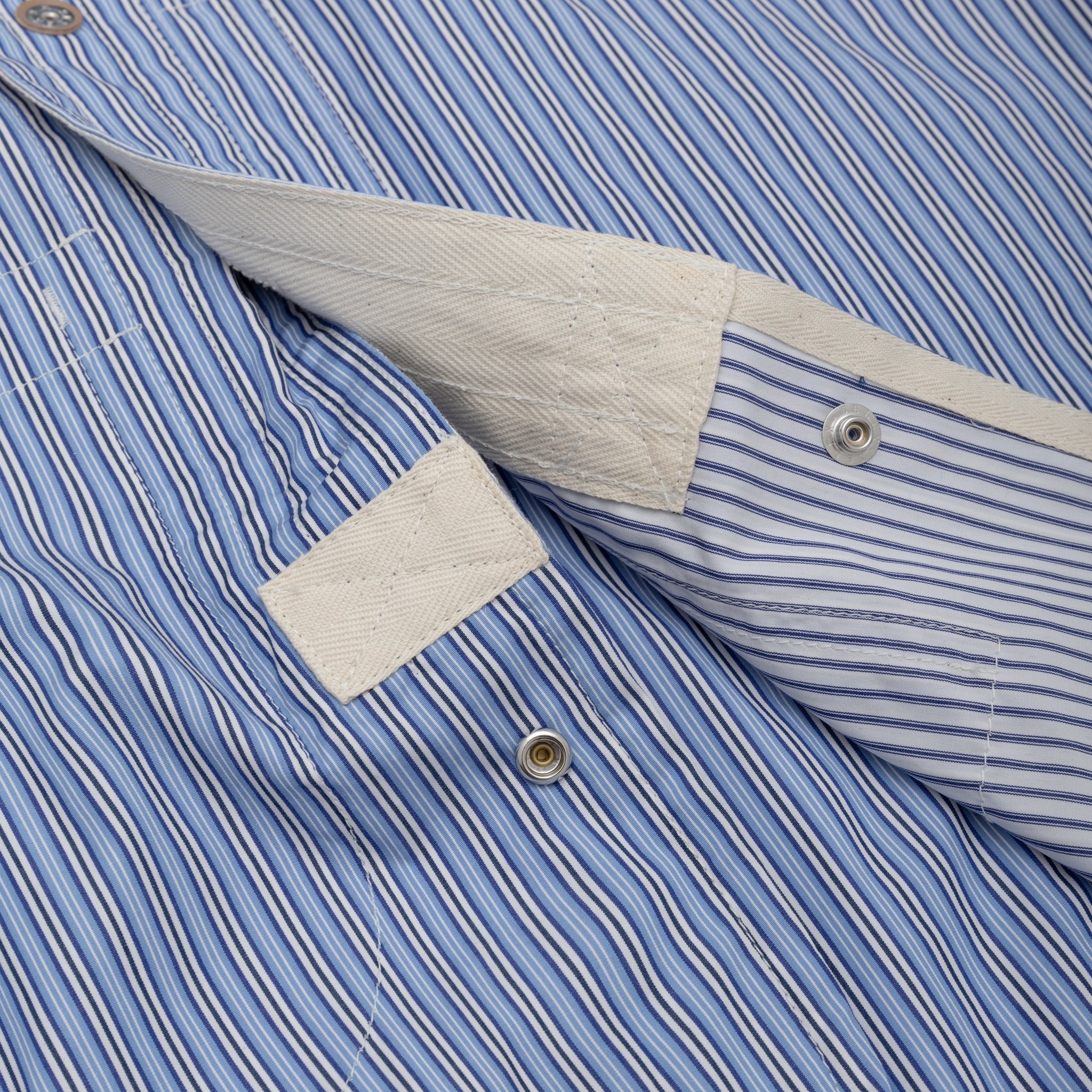 PINSTRIPE WORKWEAR SHIRT - 8