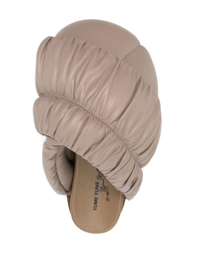 Tent padded oversized mules 4