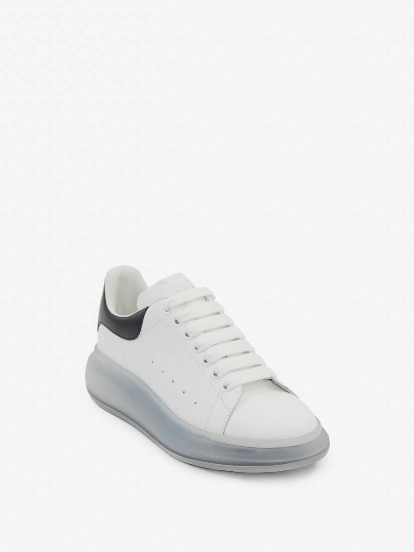 Men's Oversized Sneaker in White/navy - 2