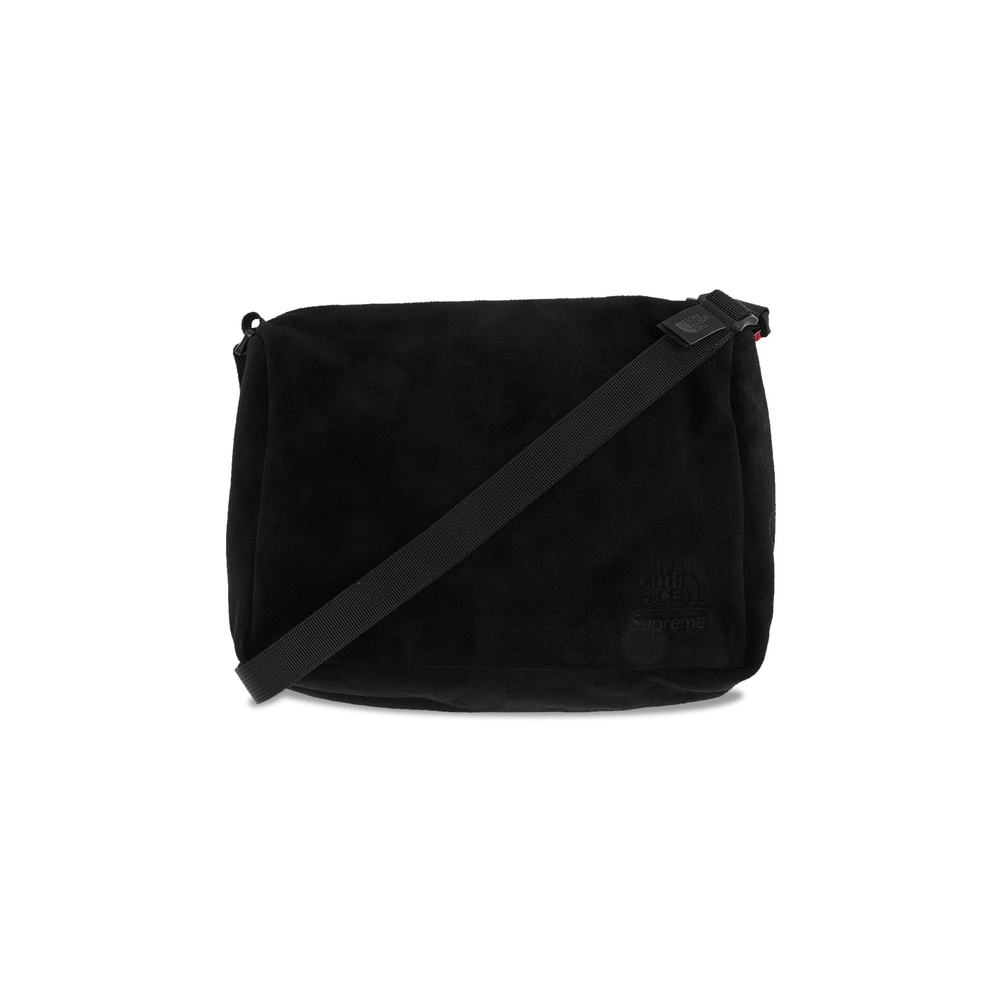 Supreme x The North Face Suede Shoulder Bag 'Black'