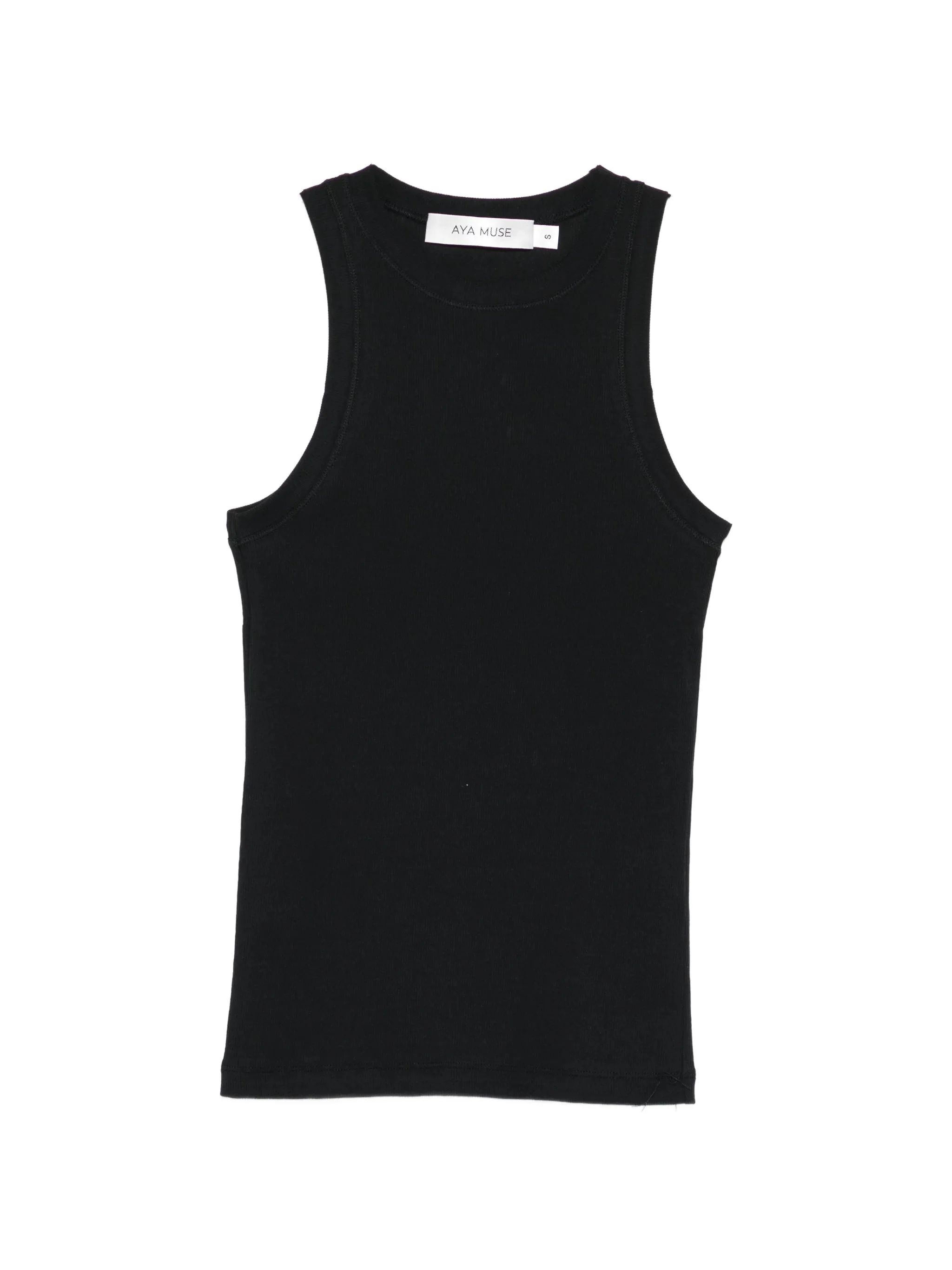 crew-neck tank top - 1