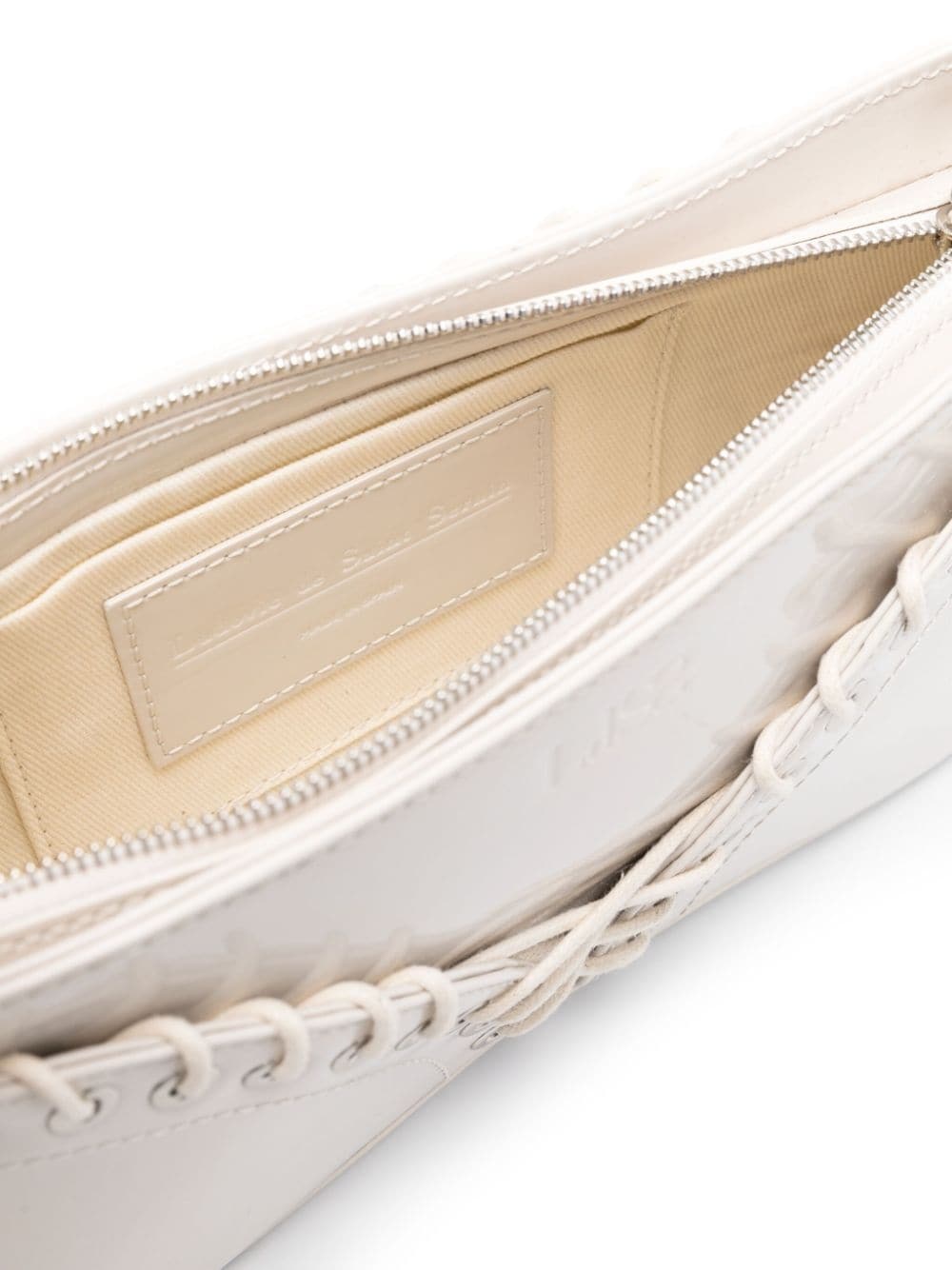 The Cleavage crocodile-embossed leather shoulder bag - 5