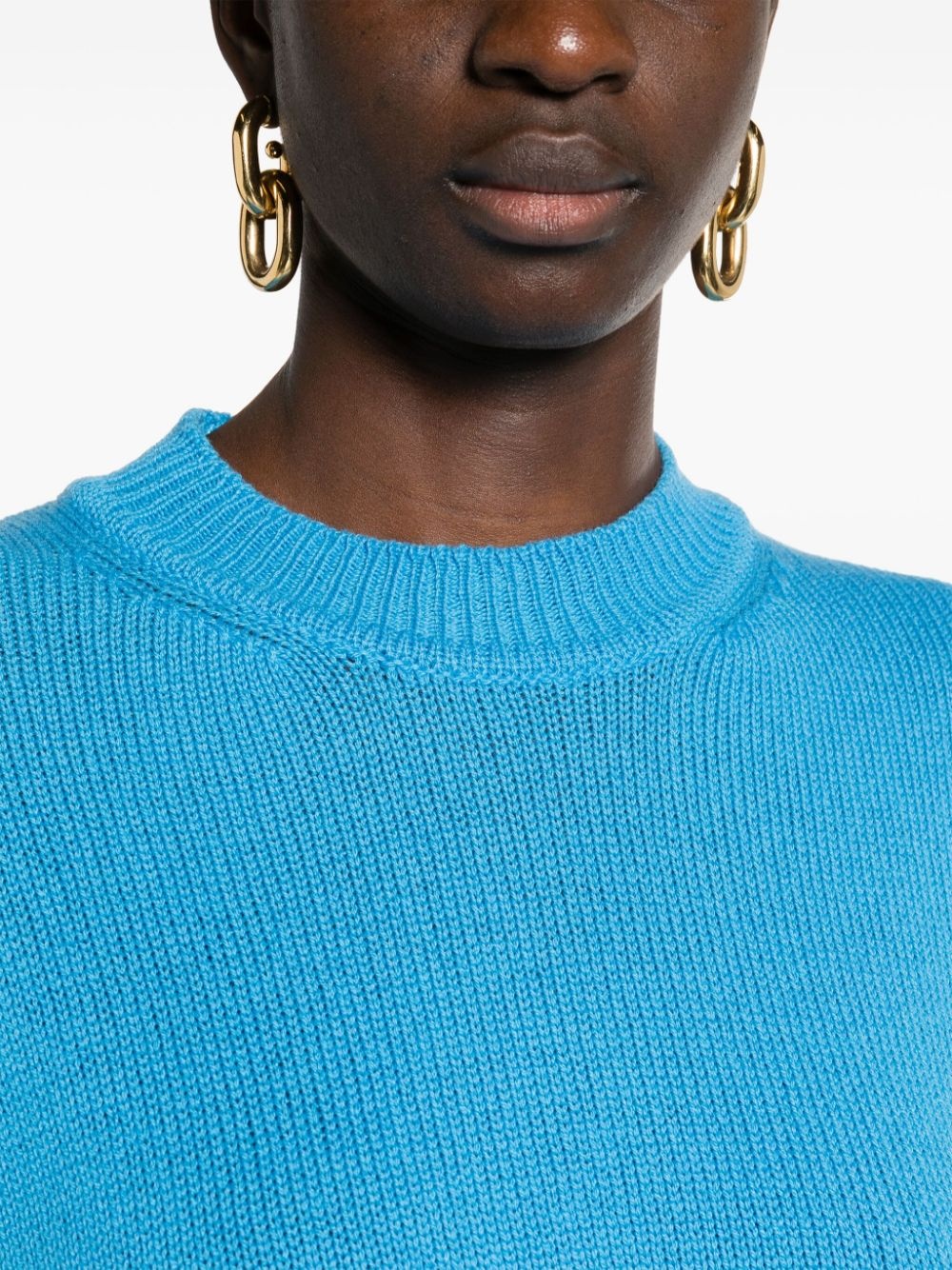 crew-neck cashmere jumper - 5