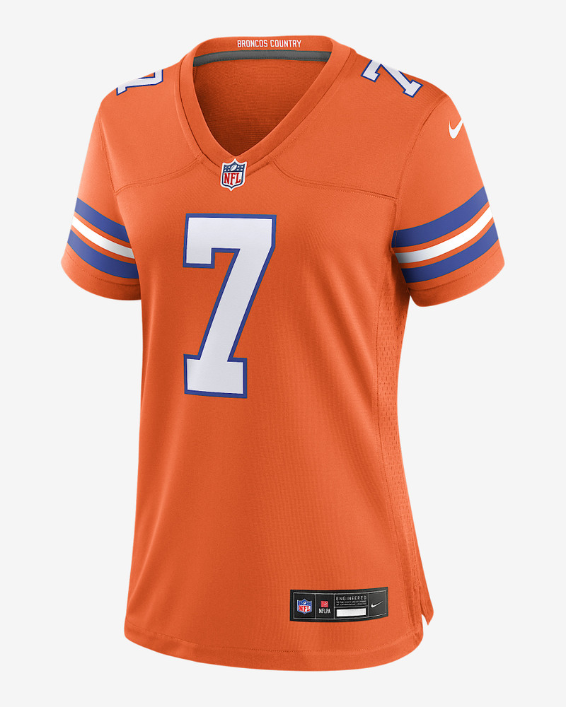 John Elway Denver Broncos Women's Nike NFL Game Football Jersey 1