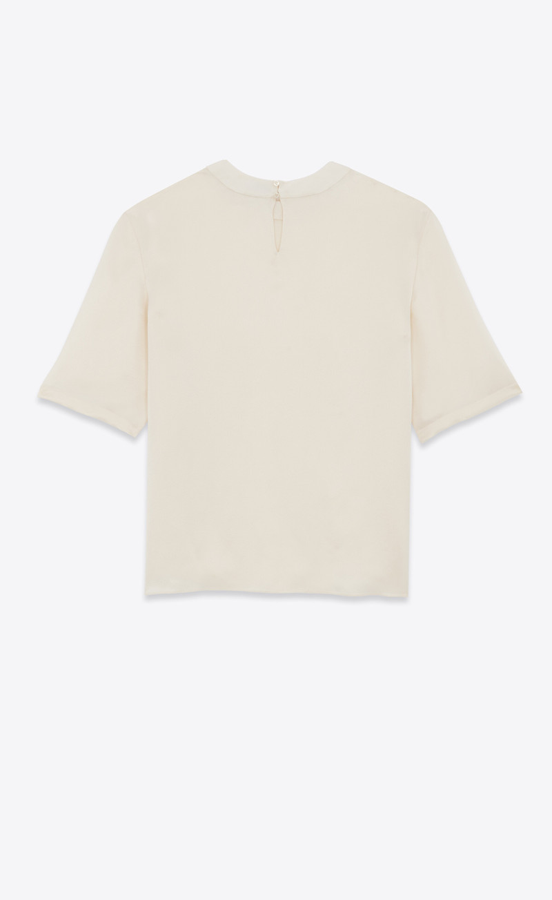 t-shirt in silk satin 3