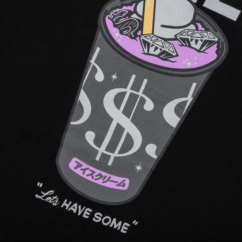 SHAKE S/S TEE - BLACK - 3