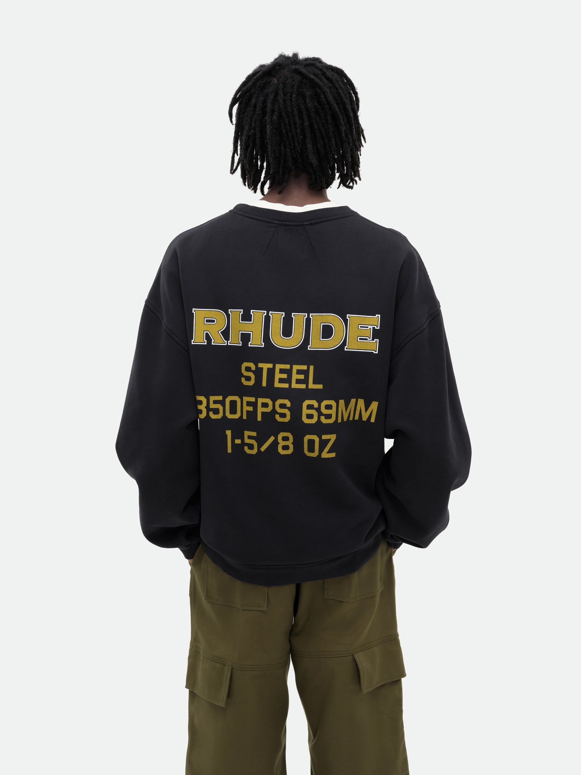 RHUDE STEEL CREWNECK - 4
