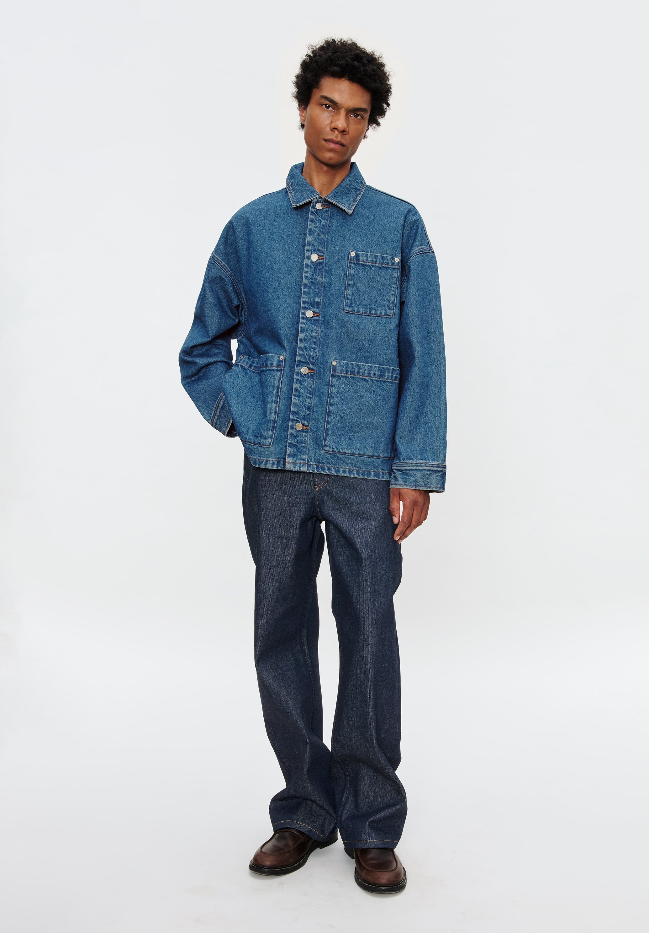 THE DENIM UNISEX JACKET (M) - 2