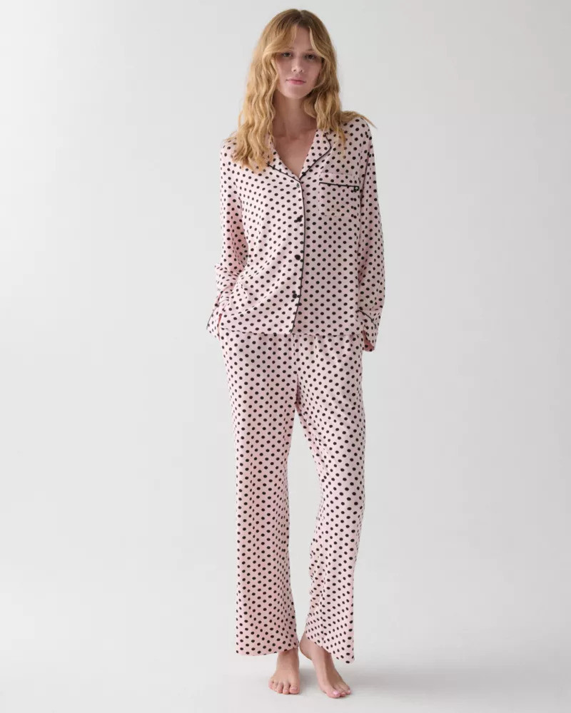Lady Dot Long Pajama 1