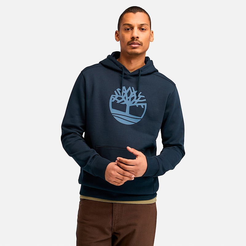 Timberland Men's Kennebec River Tree Logo Hoodie outlook