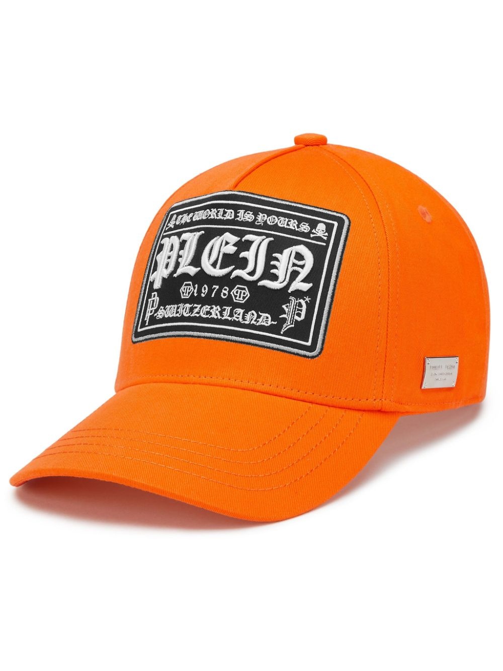 logo-embroidered baseball cap - 1