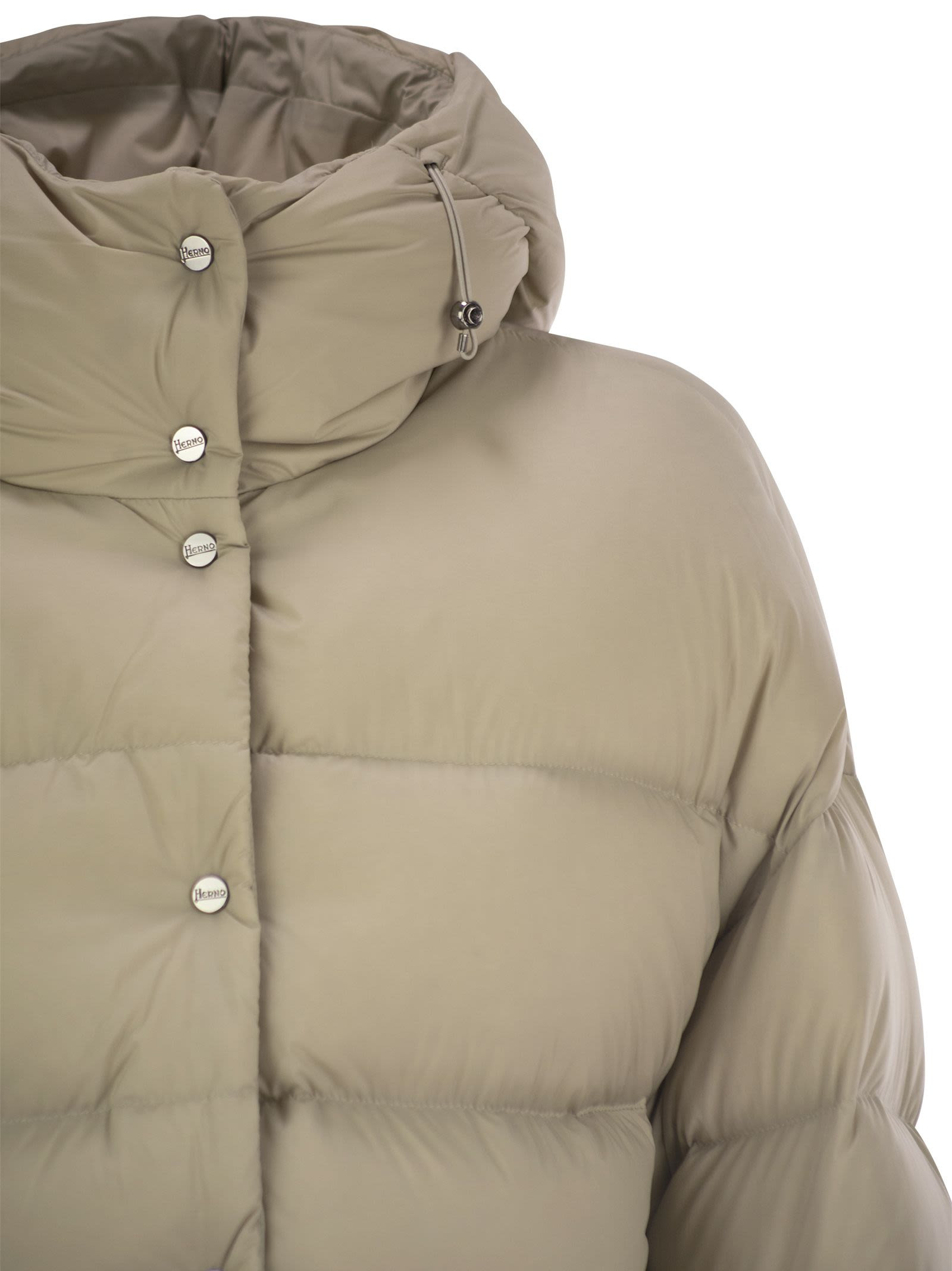 Herno Women Nylon Microfibre Bomber Jacket - 4