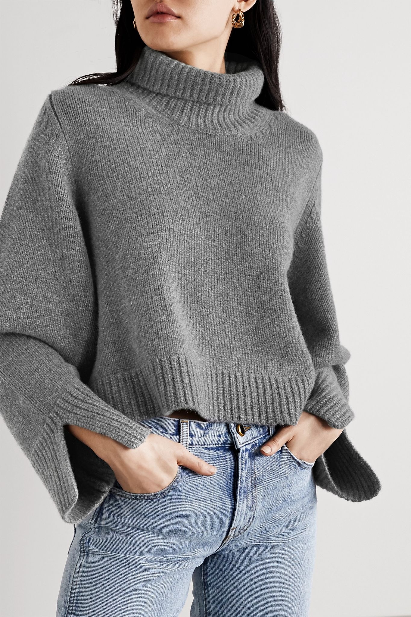 Marion cashmere turtleneck sweater - 3