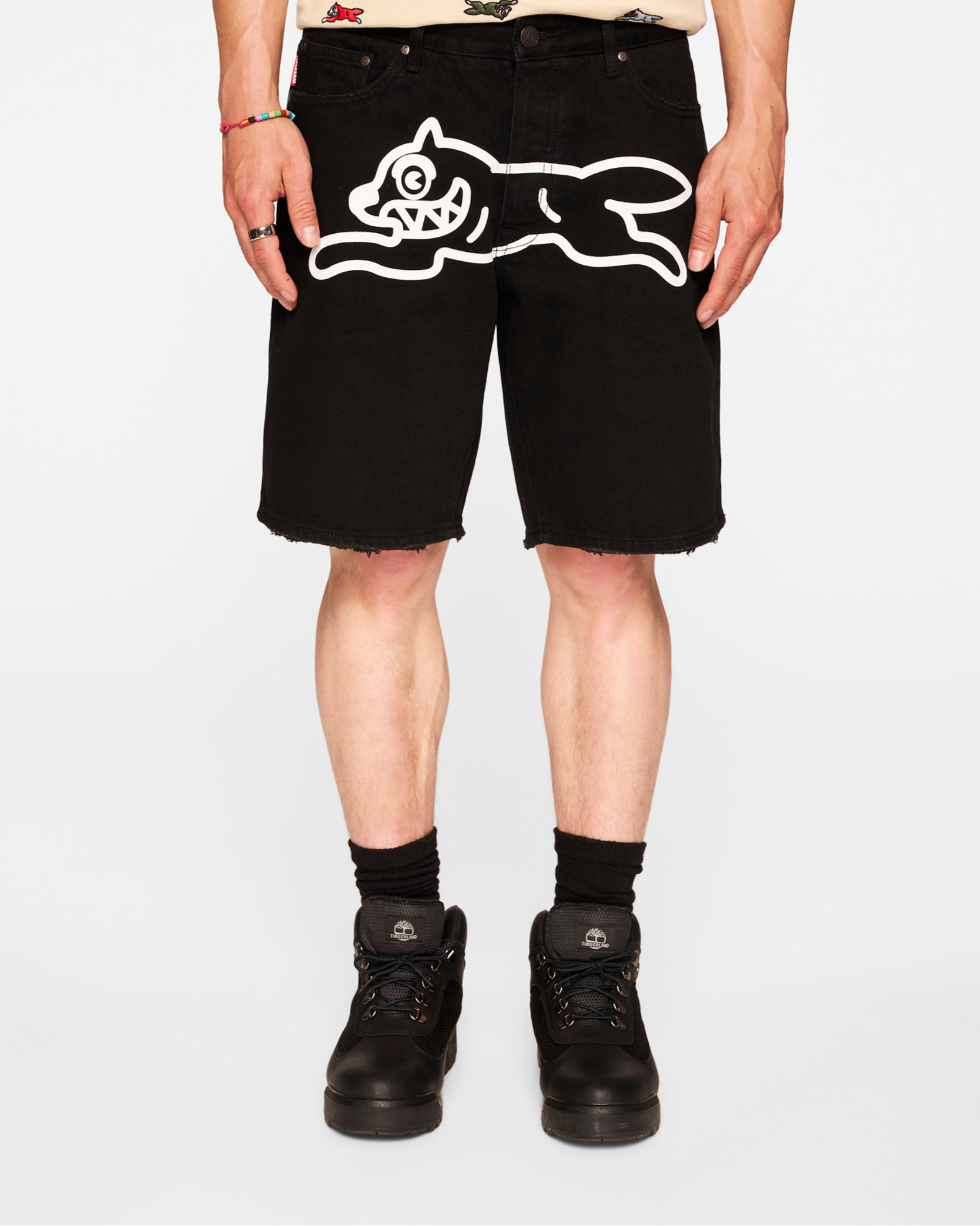 BLACK DOG JEAN SHORTS - 3