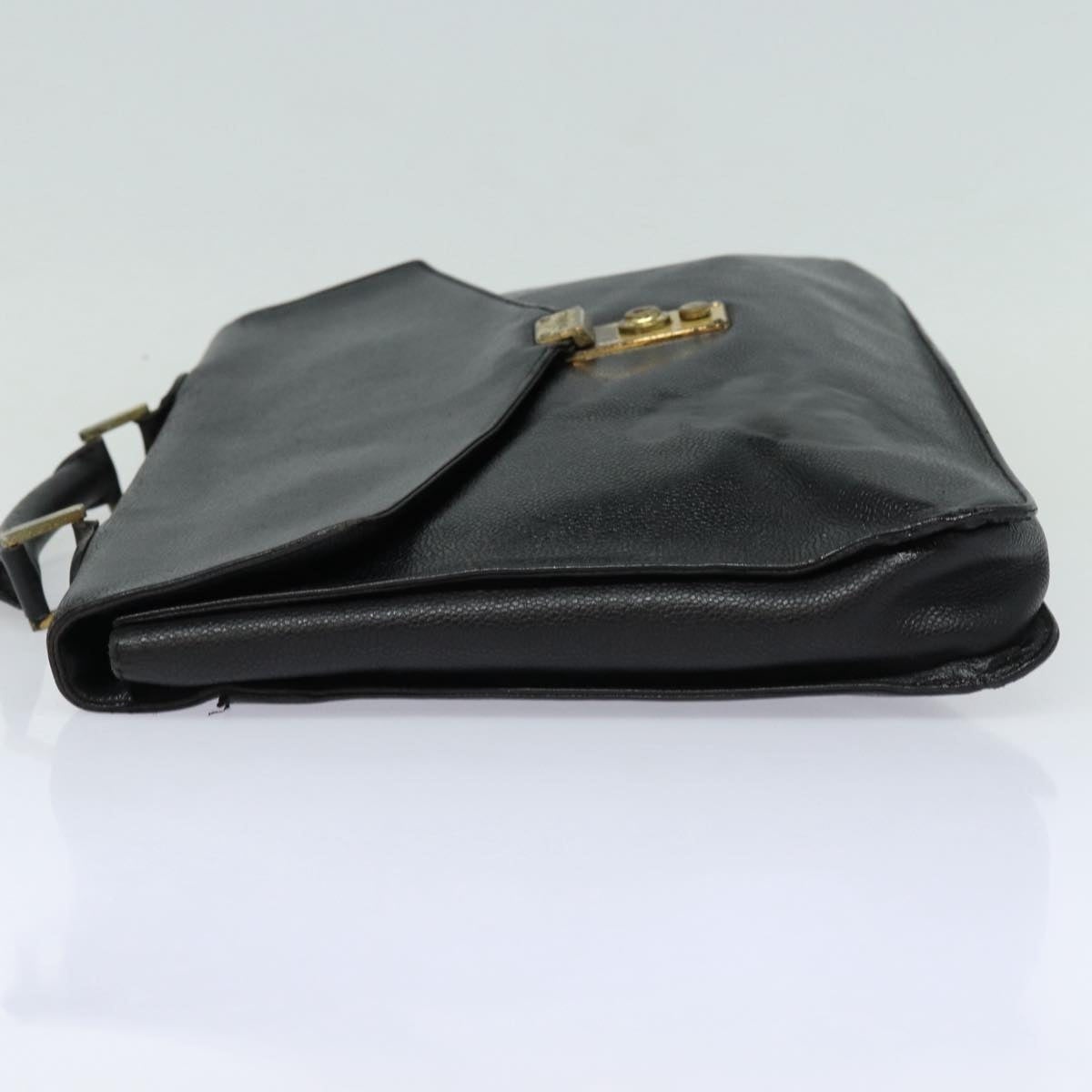 CHANEL Hand Bag Caviar Skin Black CC - 3