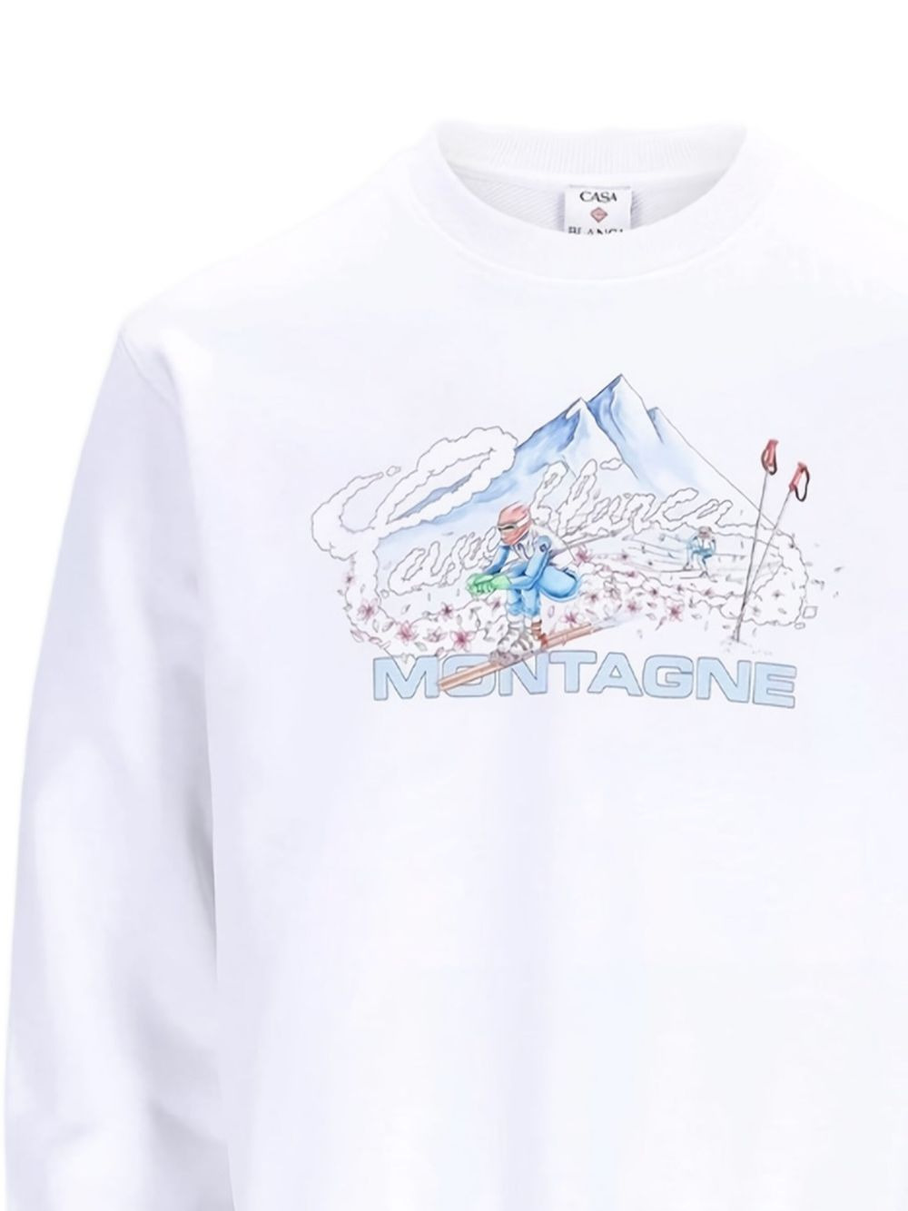 montagne-print sweatshirt - 2