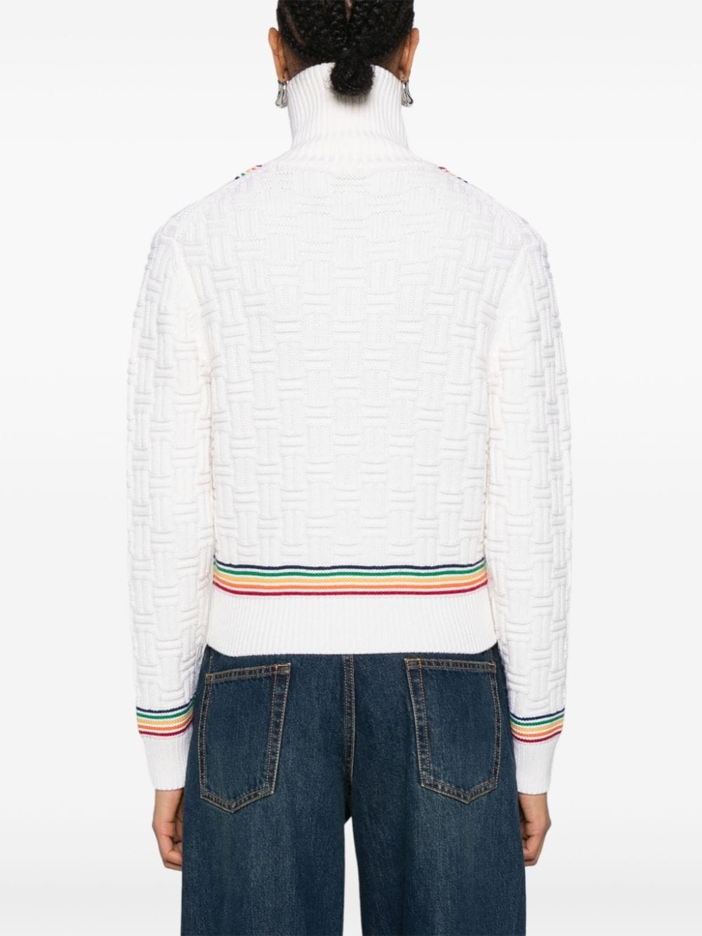 Column Stitch sweater - 4