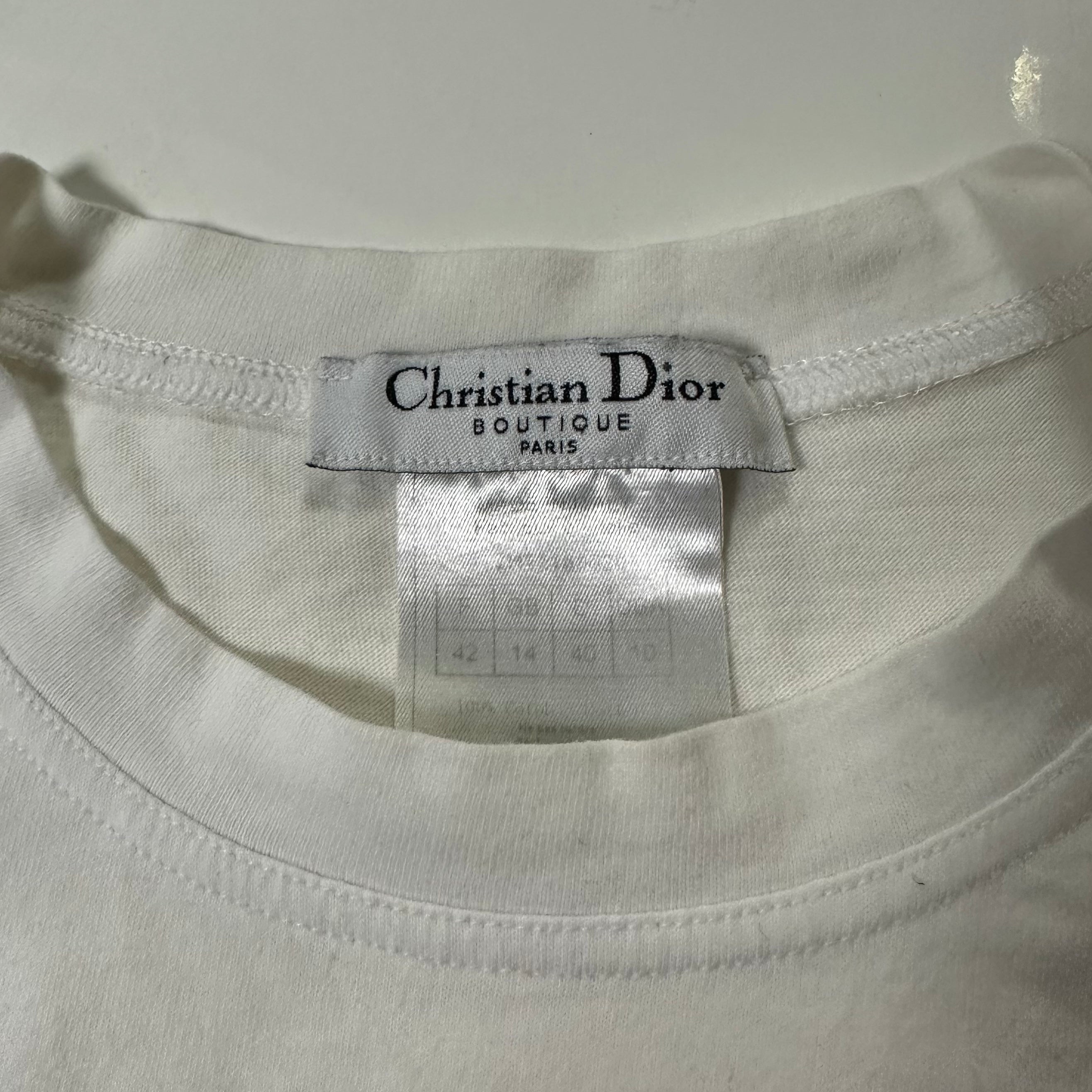 CHRISTIAN DIOR 2002 "Dior Addict" T-Shirt - 4