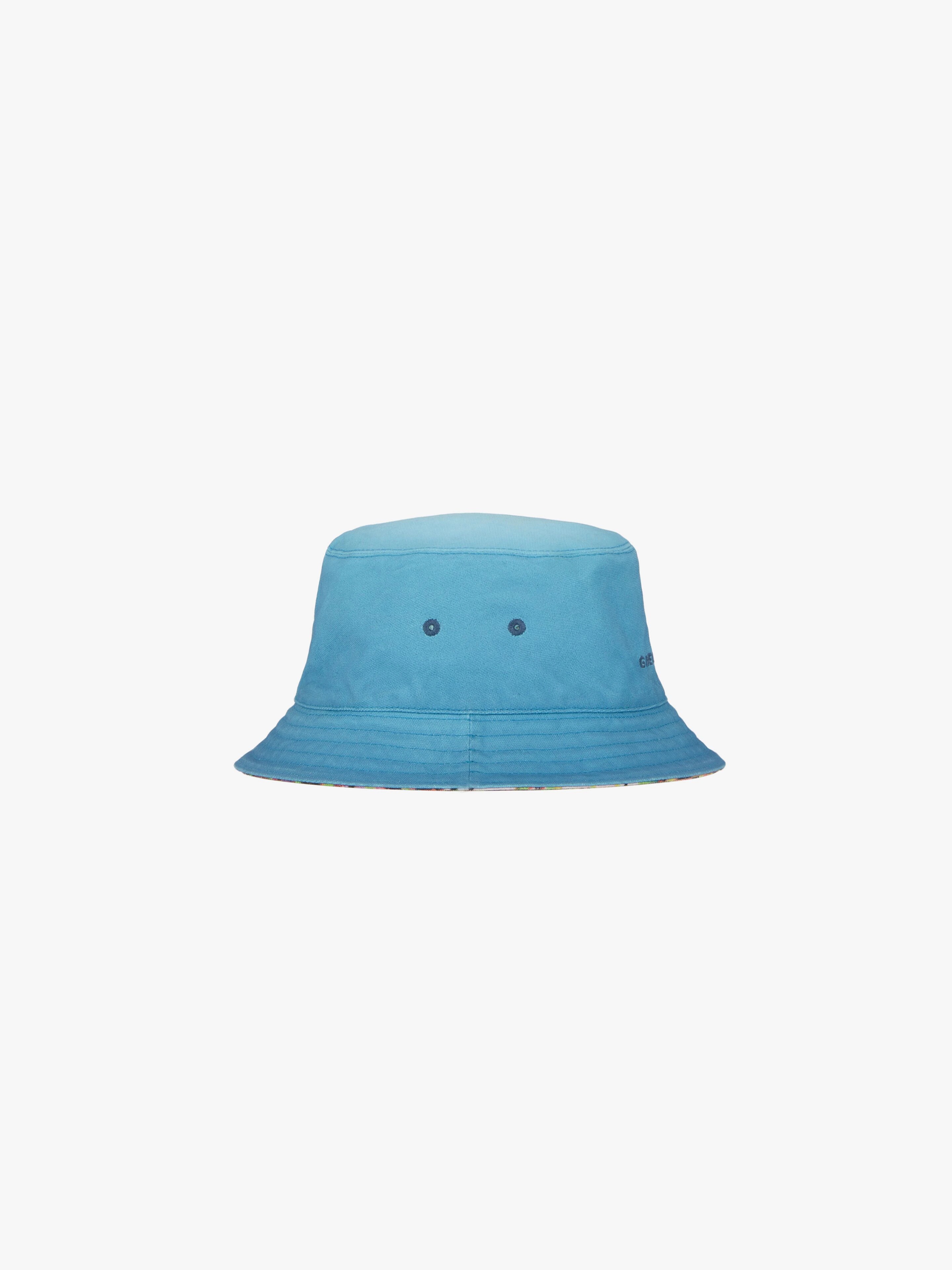 BUCKET HAT IN REAPER PRINT REVERSIBLE CANVAS - 6
