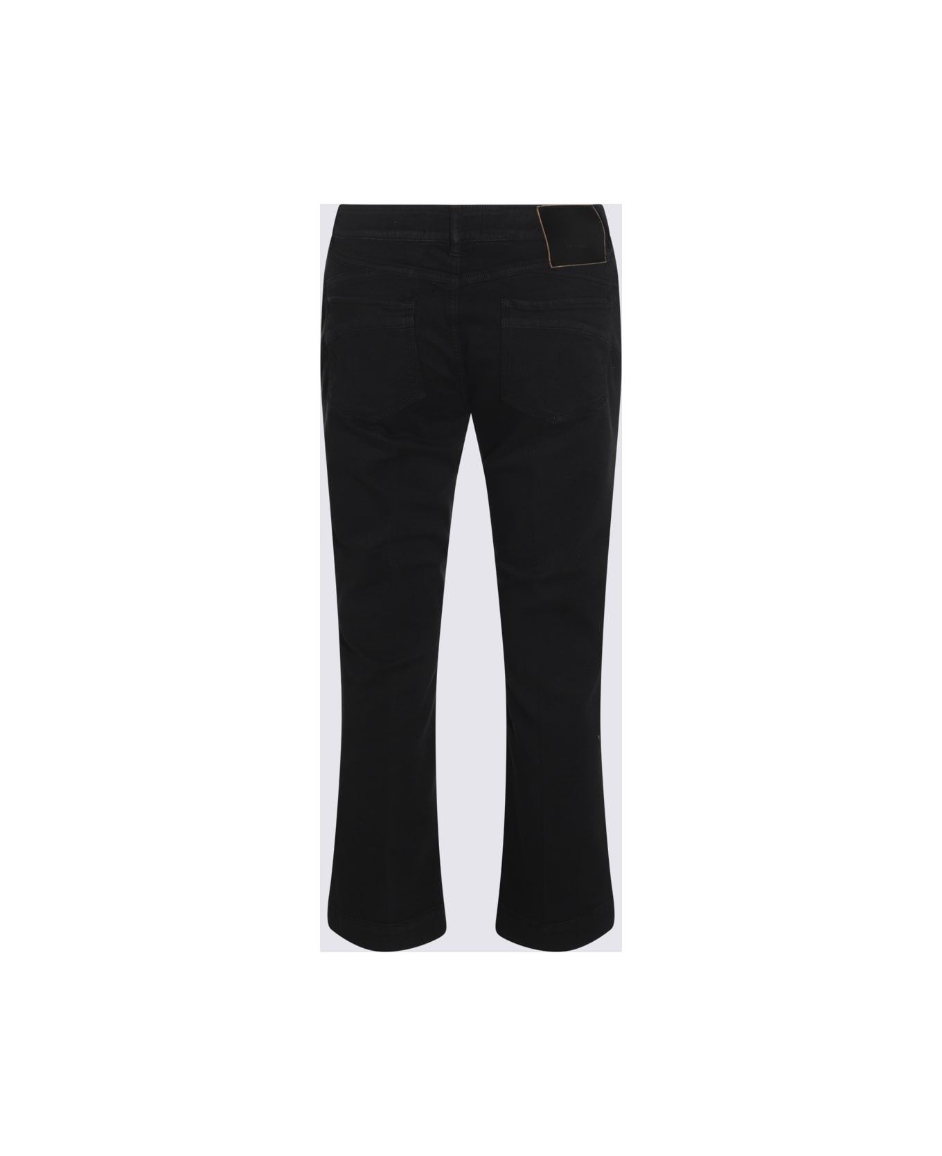 Black Cotton Nilly Jeans - 2