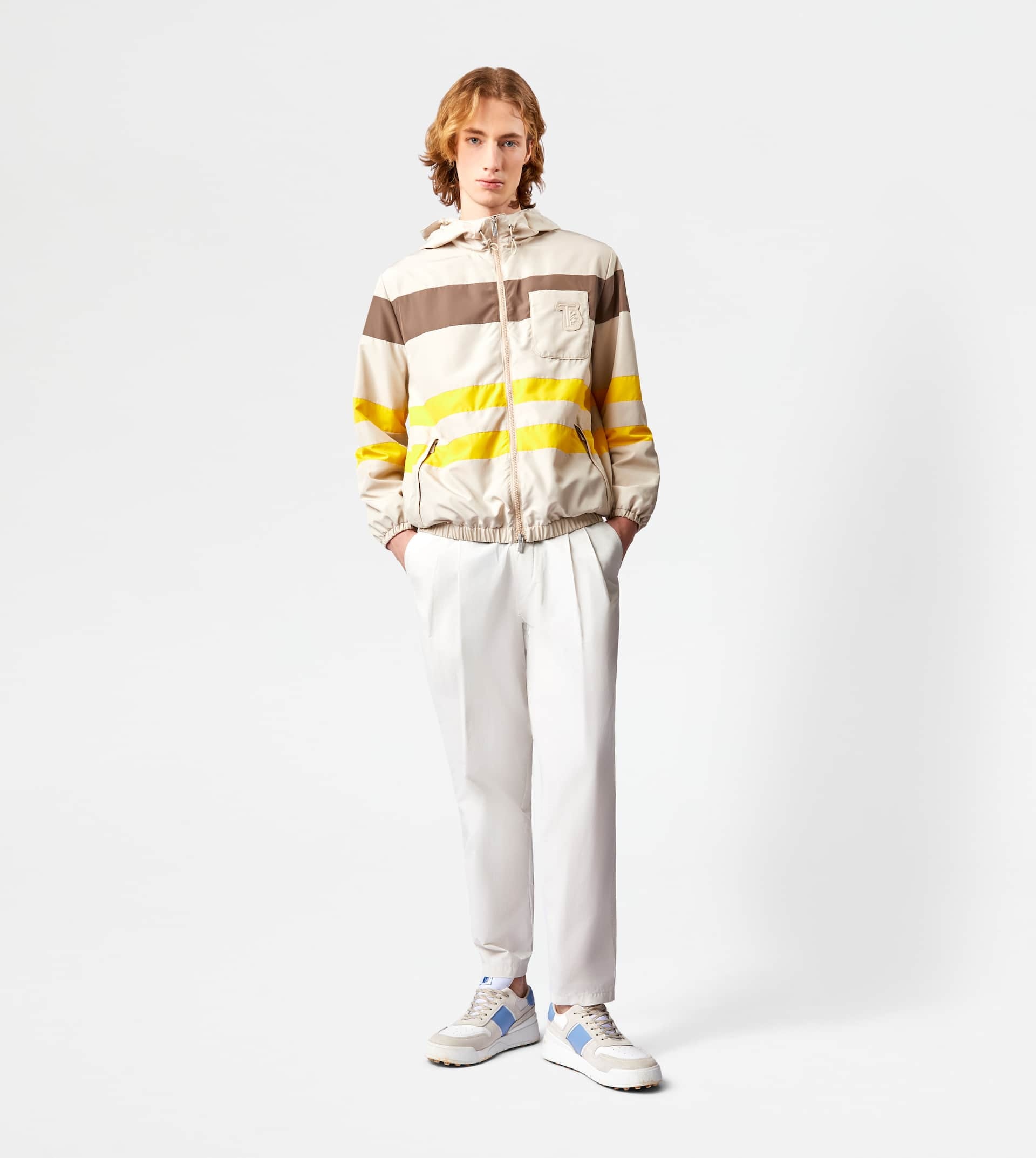 WINDBREAKER STRIPES - BEIGE - 2