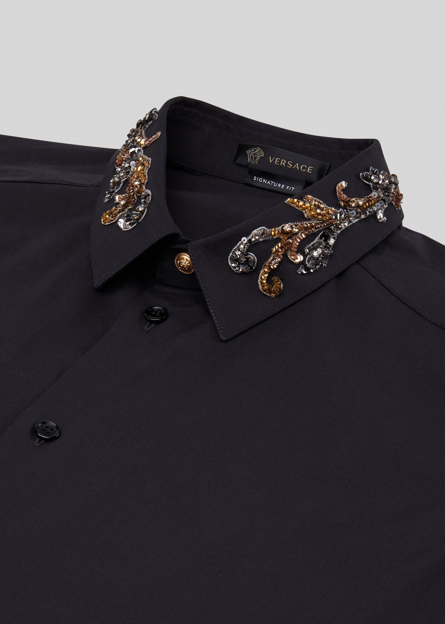 Barocco Embroidered Accent Shirt - 6