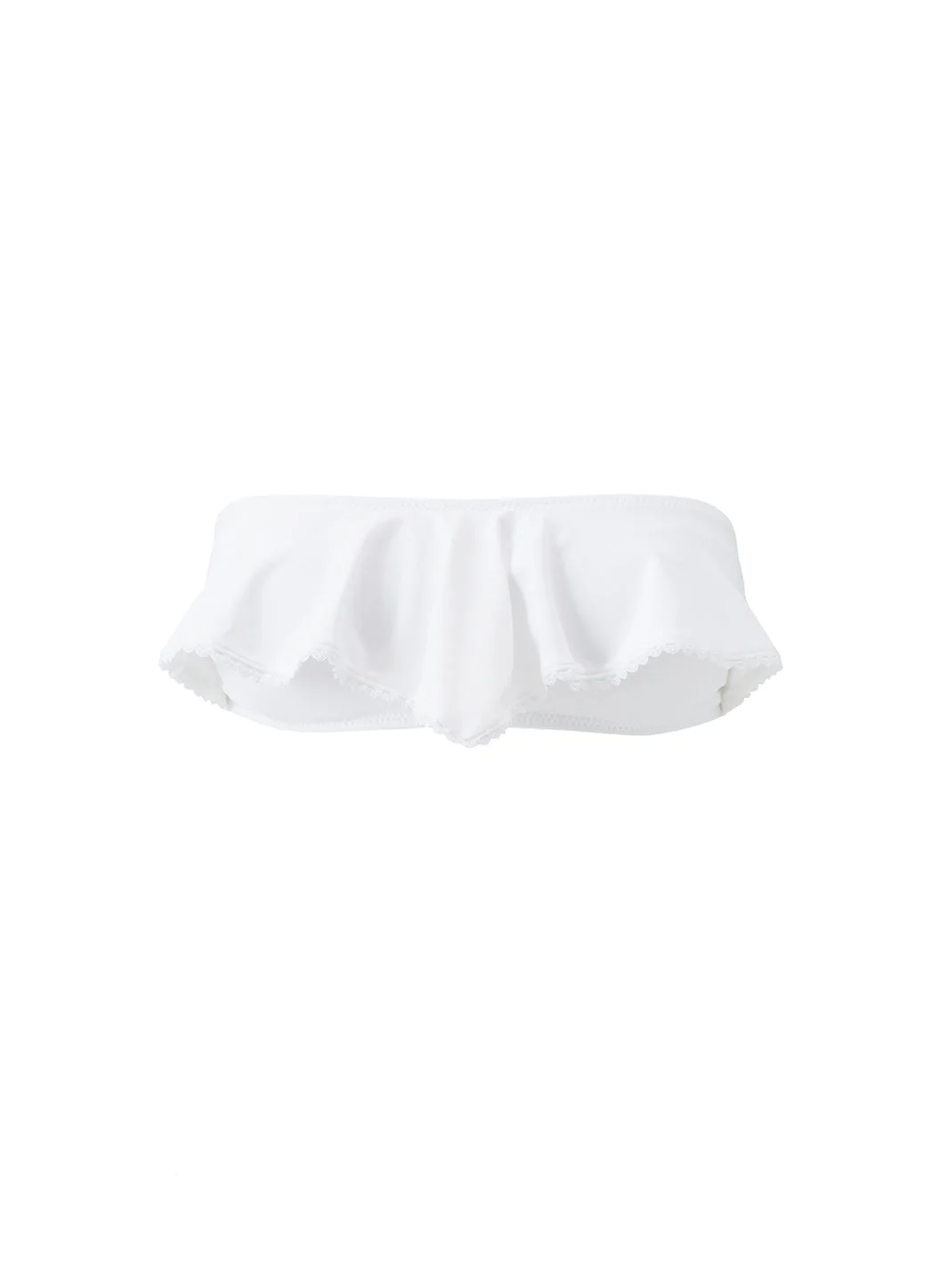 HONDURAS WHITE BIKINI TOP - 1