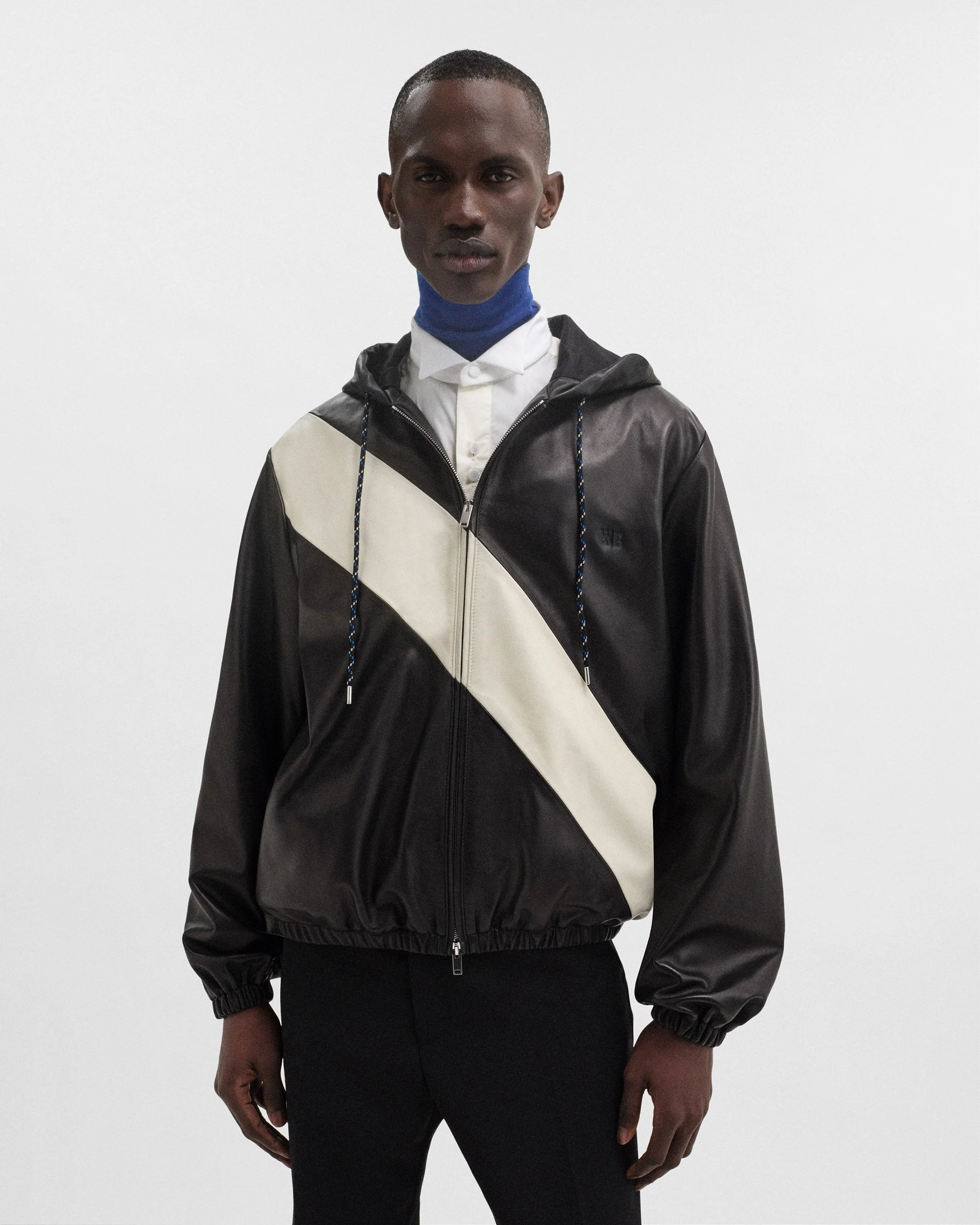 Vista Leather Anorak - 1