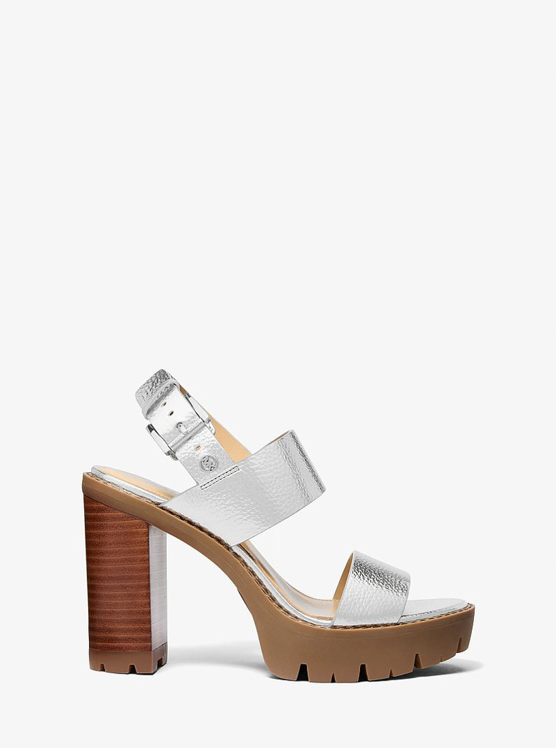 Holland Metallic Platform Sandal 1