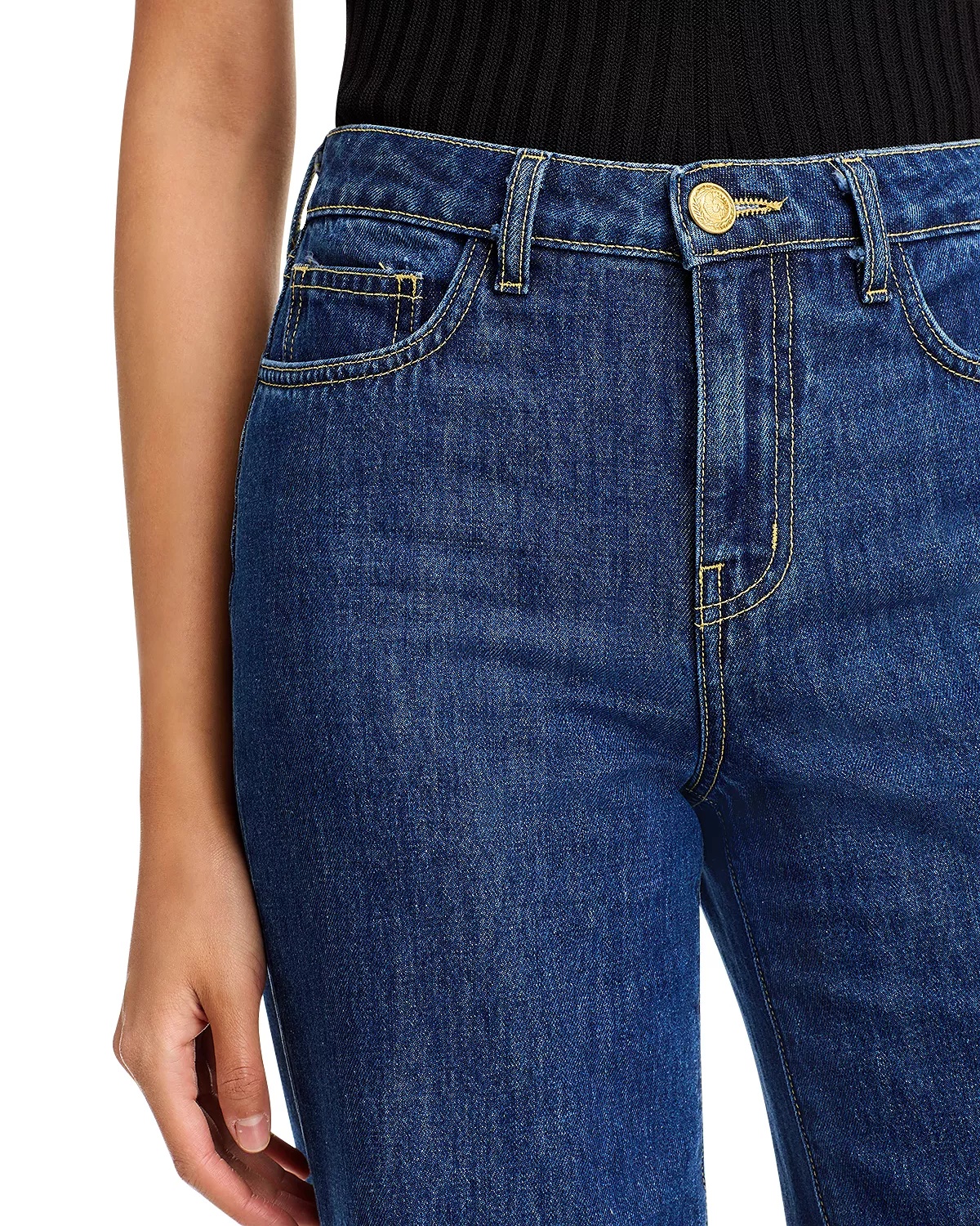 Clayton High Rise Wide Leg Jeans in Conway - 9
