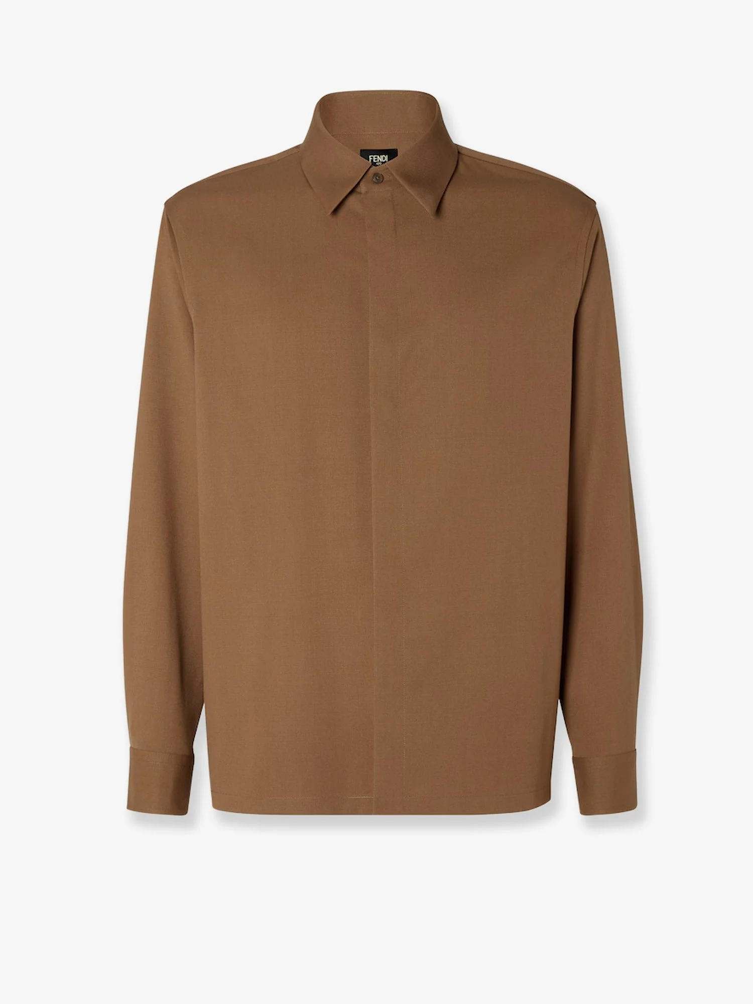 Fendi Wool Gabardine Shirt - 1