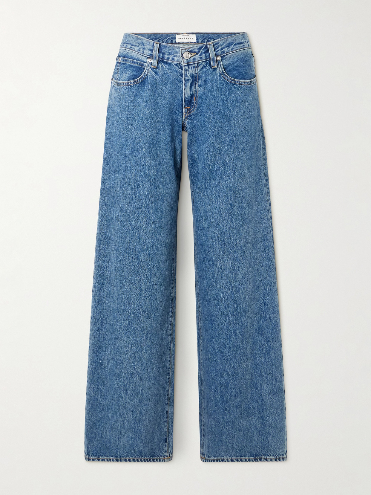 Lexi Low-rise Wide-leg Jeans - 1