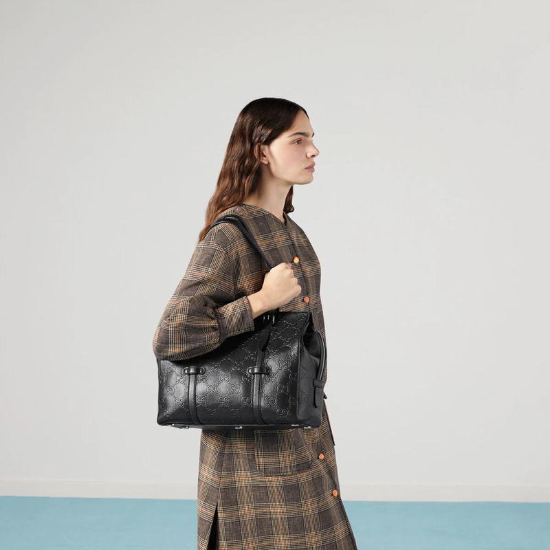 GG embossed tote bag 4