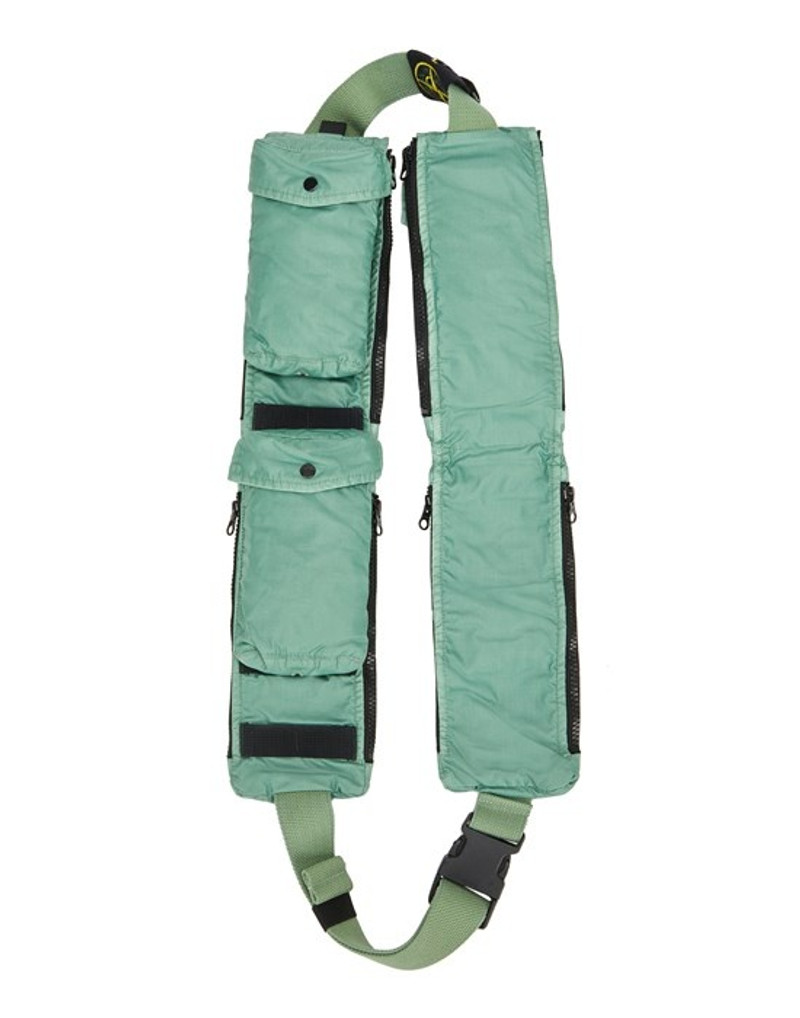 Stone Island 90170 MUSSOLA GOMMATA CANVAS SAGE GREEN outlook