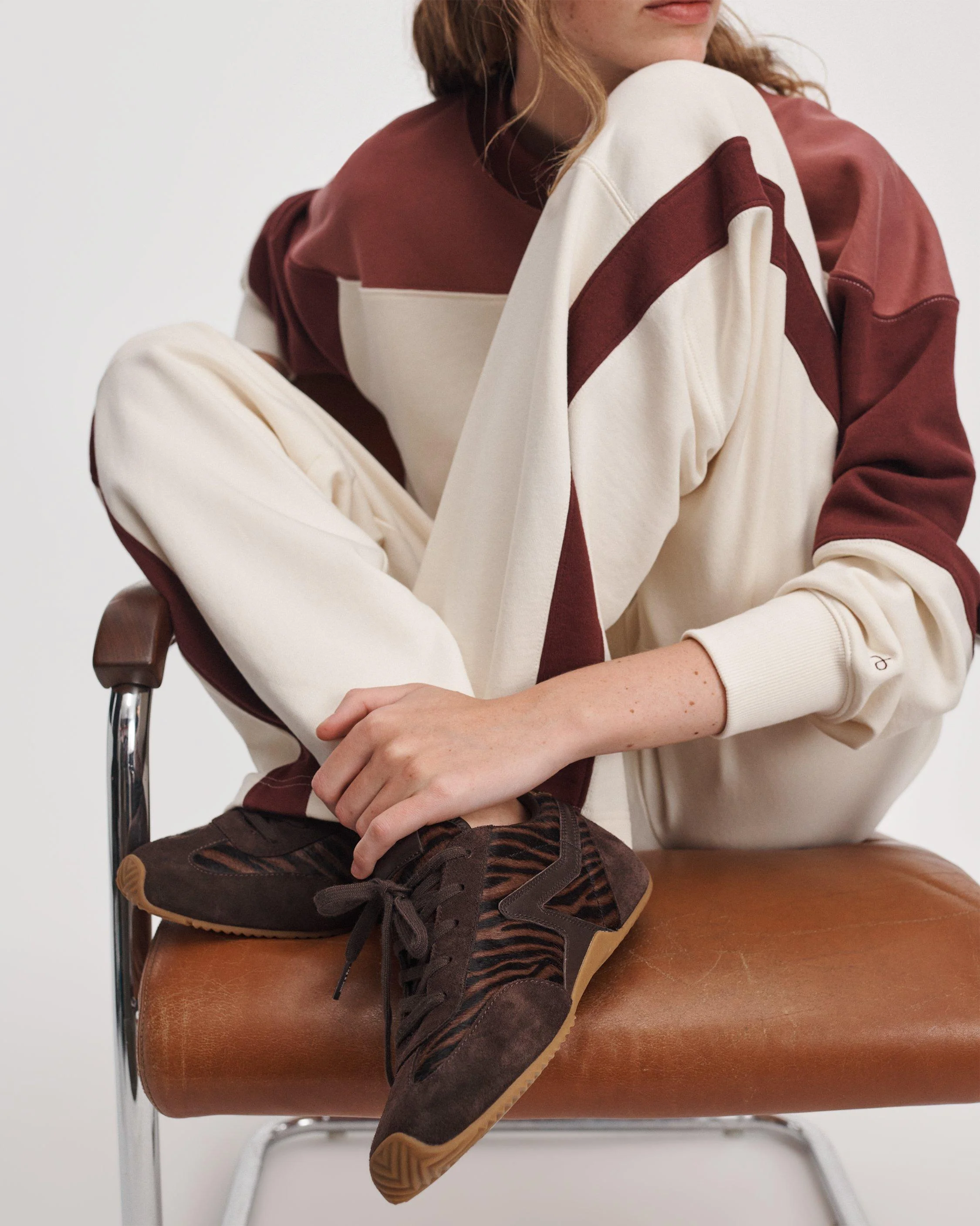 Ultra Slim Calf Hair Retro Runner - 1