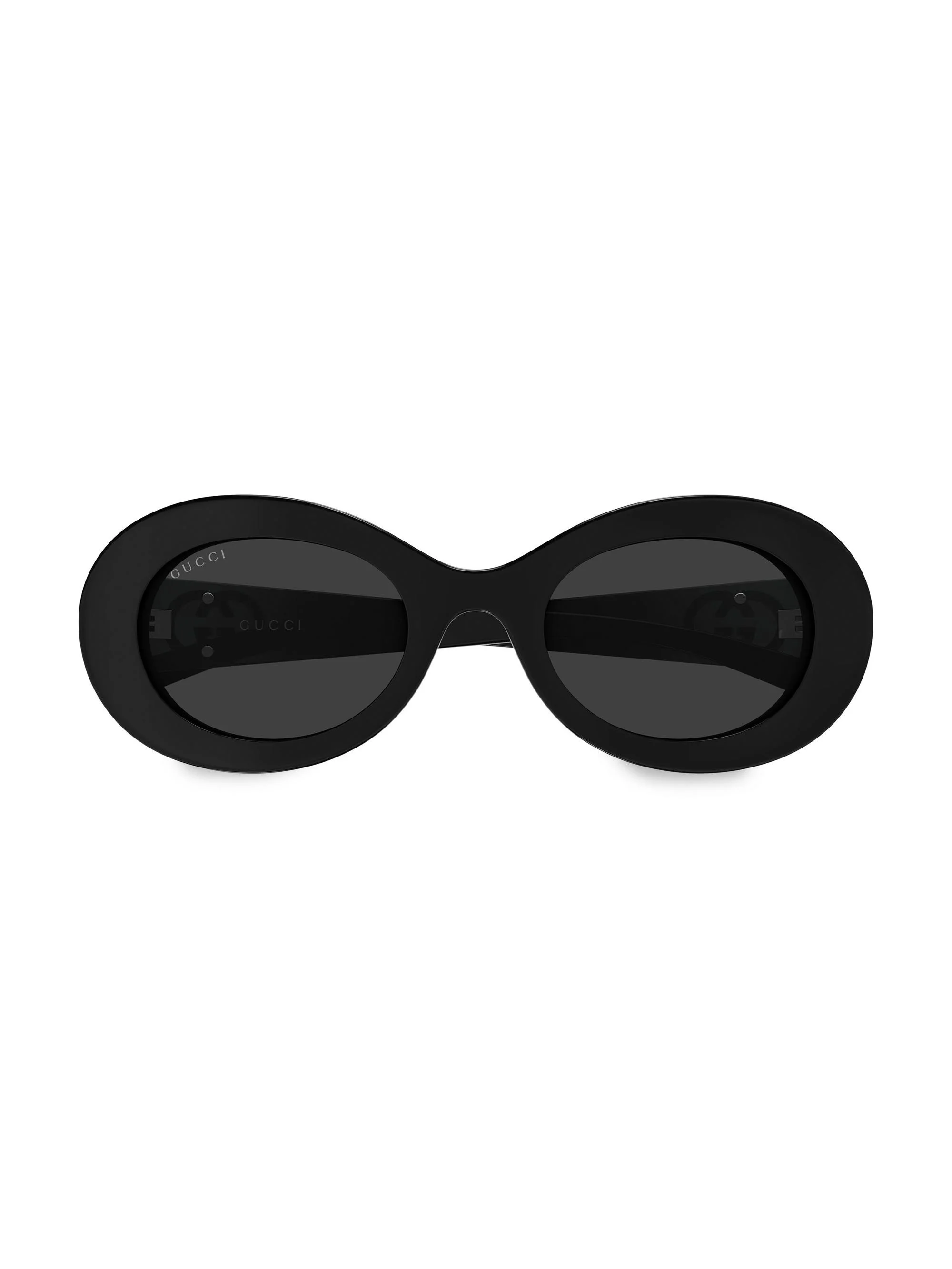 Women's Montecarlo 51MM Oval Sunglasses - Black - 1